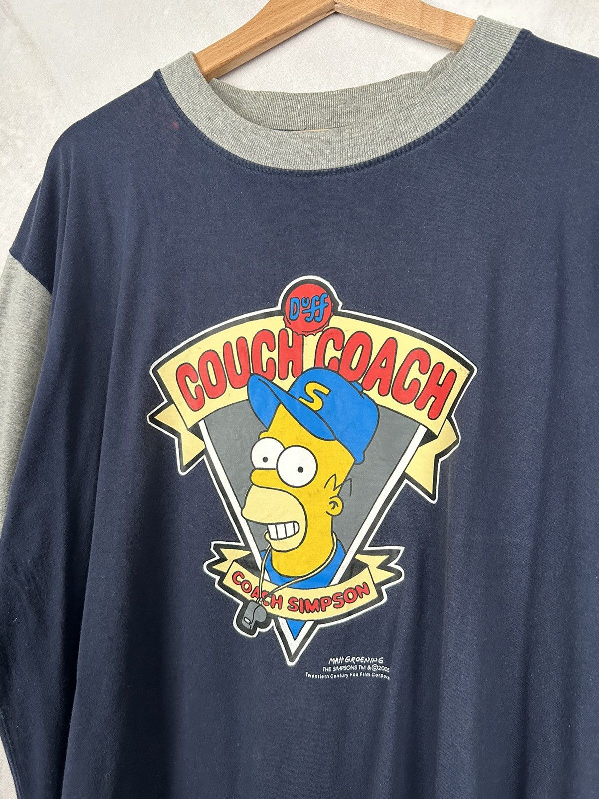 The Simpsons Vintage The Simpsons 2005 Graphic Tee Movie Cartoon Size US XL / EU 56 / 4 - 3 Thumbnail