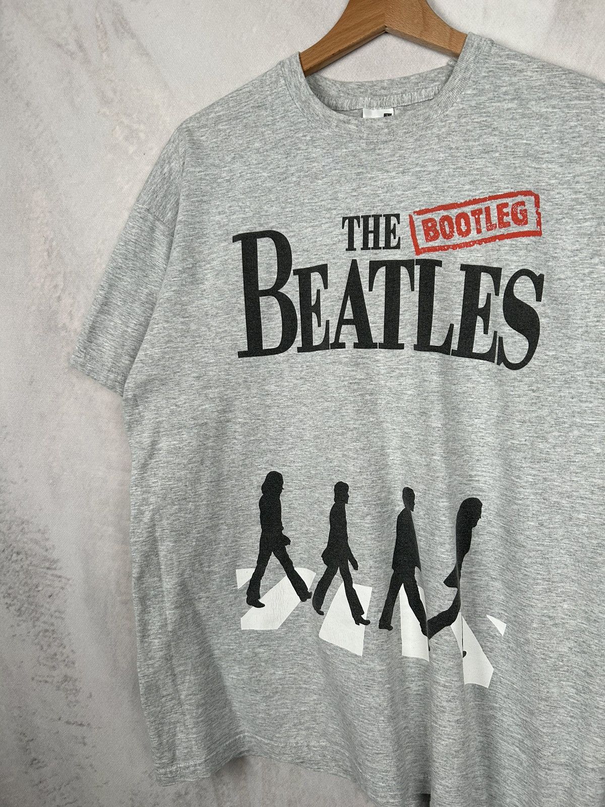 Band Tees × Vintage The Beatles Rock Band Tee Metal Alternative Vintage Size US L / EU 52-54 / 3 - 3 Thumbnail