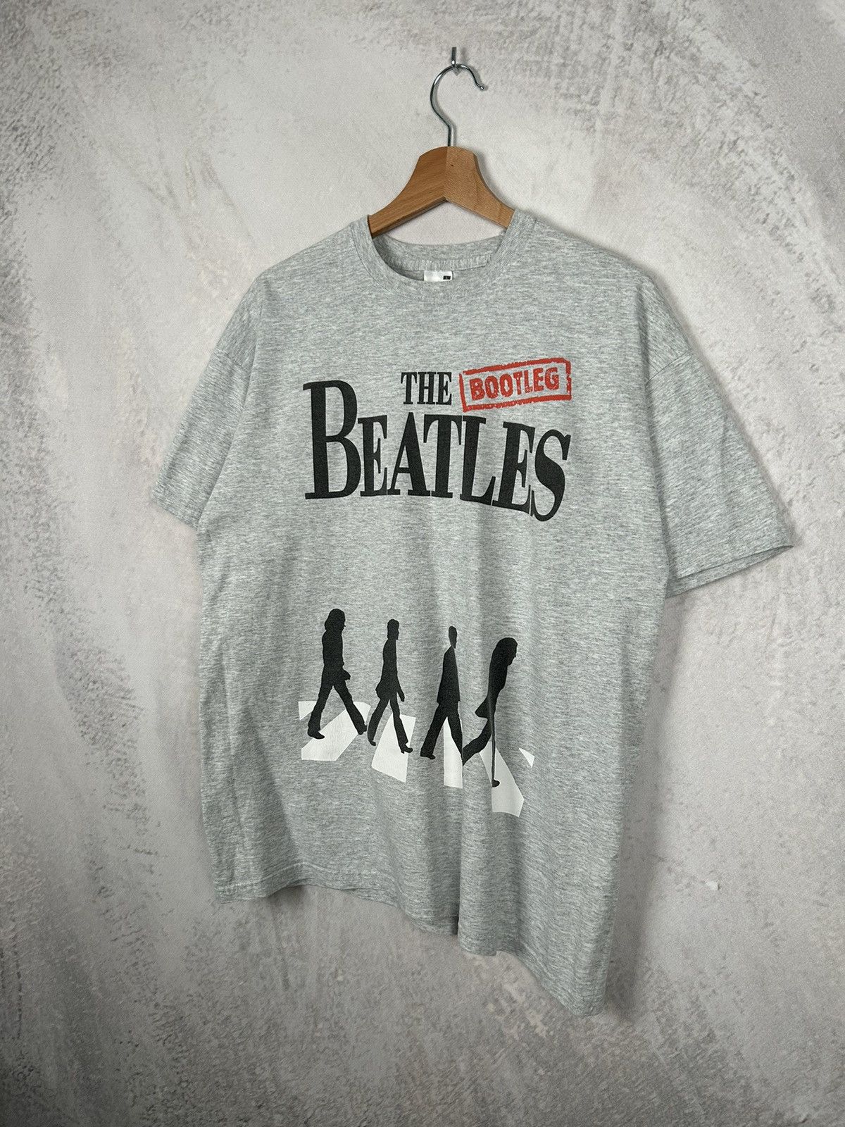Band Tees × Vintage The Beatles Rock Band Tee Metal Alternative Vintage Size US L / EU 52-54 / 3 - 2 Thumbnail