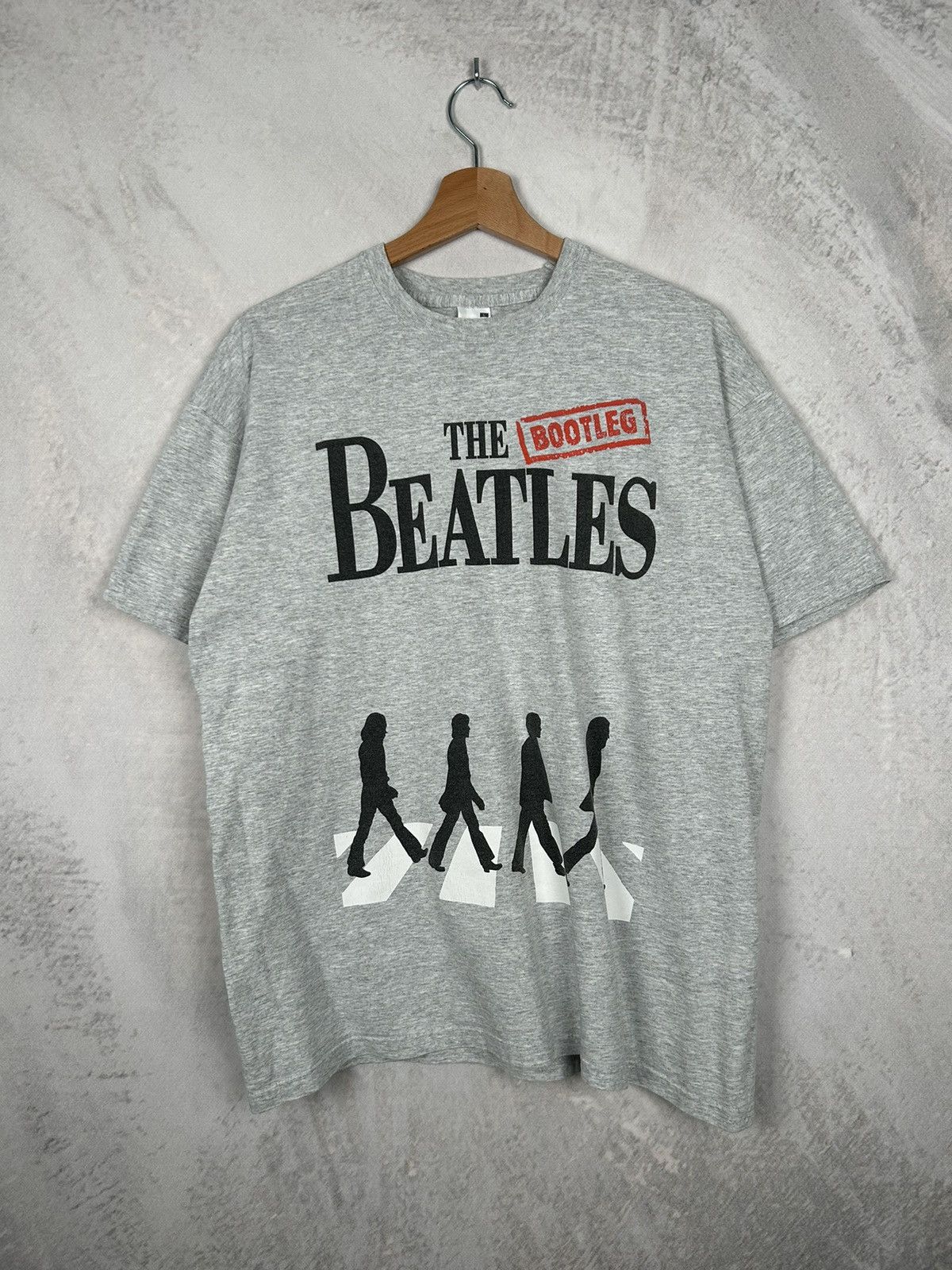 Band Tees × Vintage The Beatles Rock Band Tee Metal Alternative Vintage Size US L / EU 52-54 / 3 - 1 Thumbnail