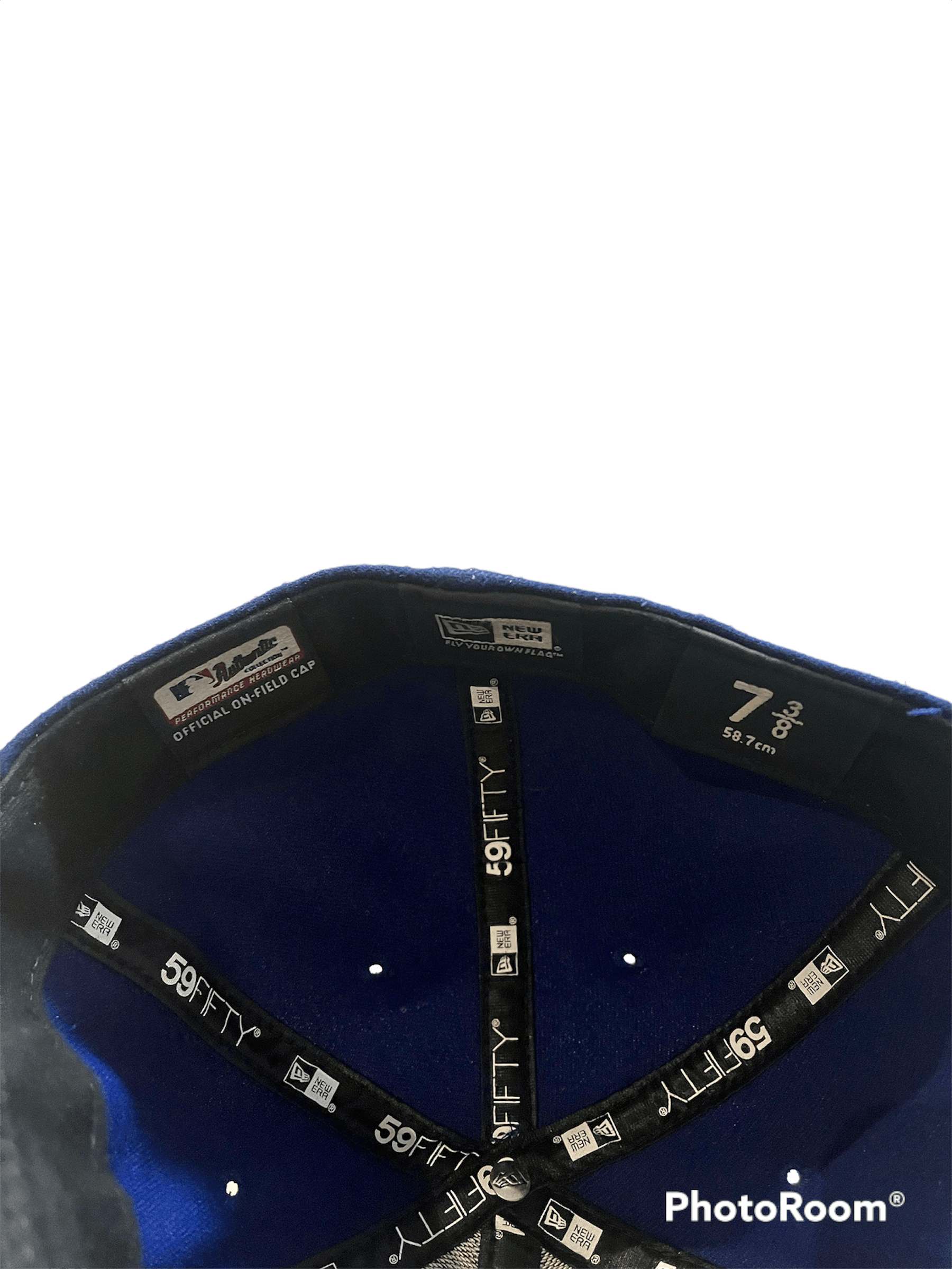 New Era LA Dodgers Fitted Cap 7 3/8 Size ONE SIZE - 4 Thumbnail