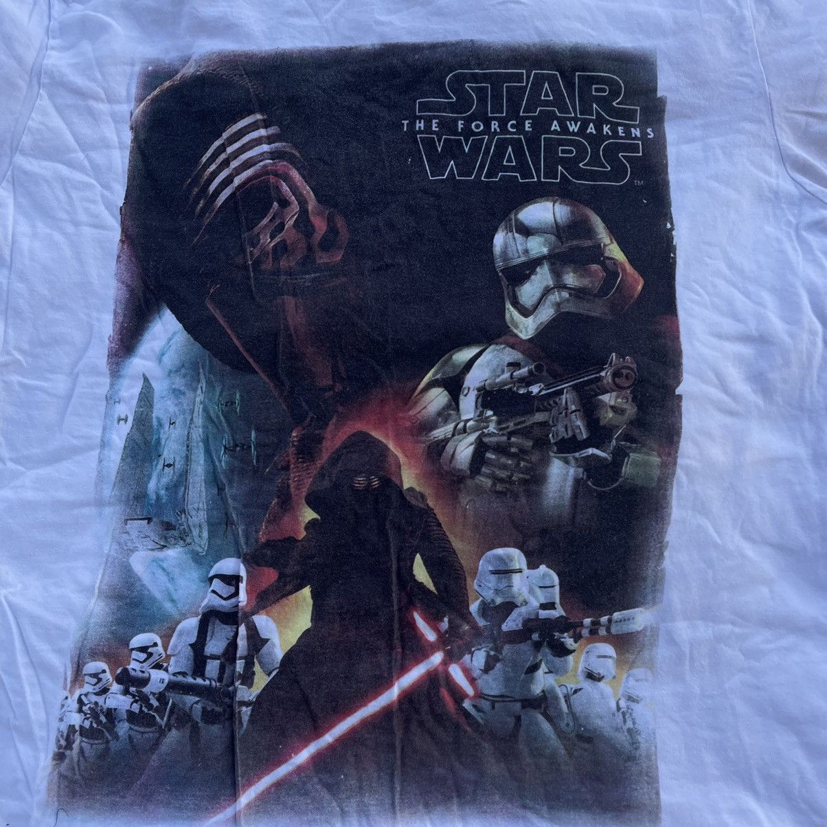 Vintage Vintage Y2K Sun Faded Star Wars Graphic Tee Streetwear M Size US M / EU 48-50 / 2 - 4 Thumbnail