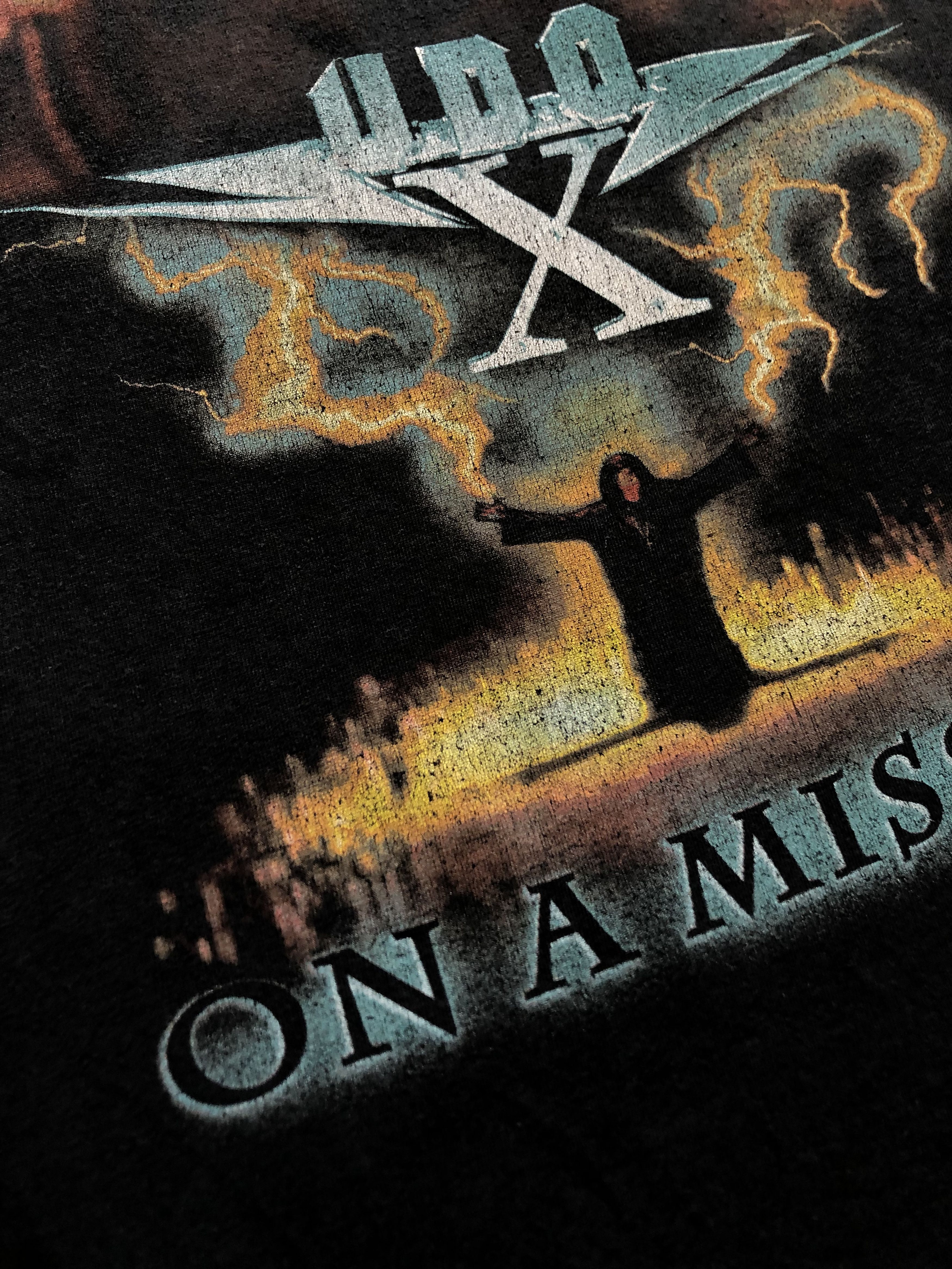 Band Tees × Vintage U.D.O. Vintage 2006 On A Mission Tour Tee Shirt Jersey Rare Size US M / EU 48-50 / 2 - 6 Thumbnail