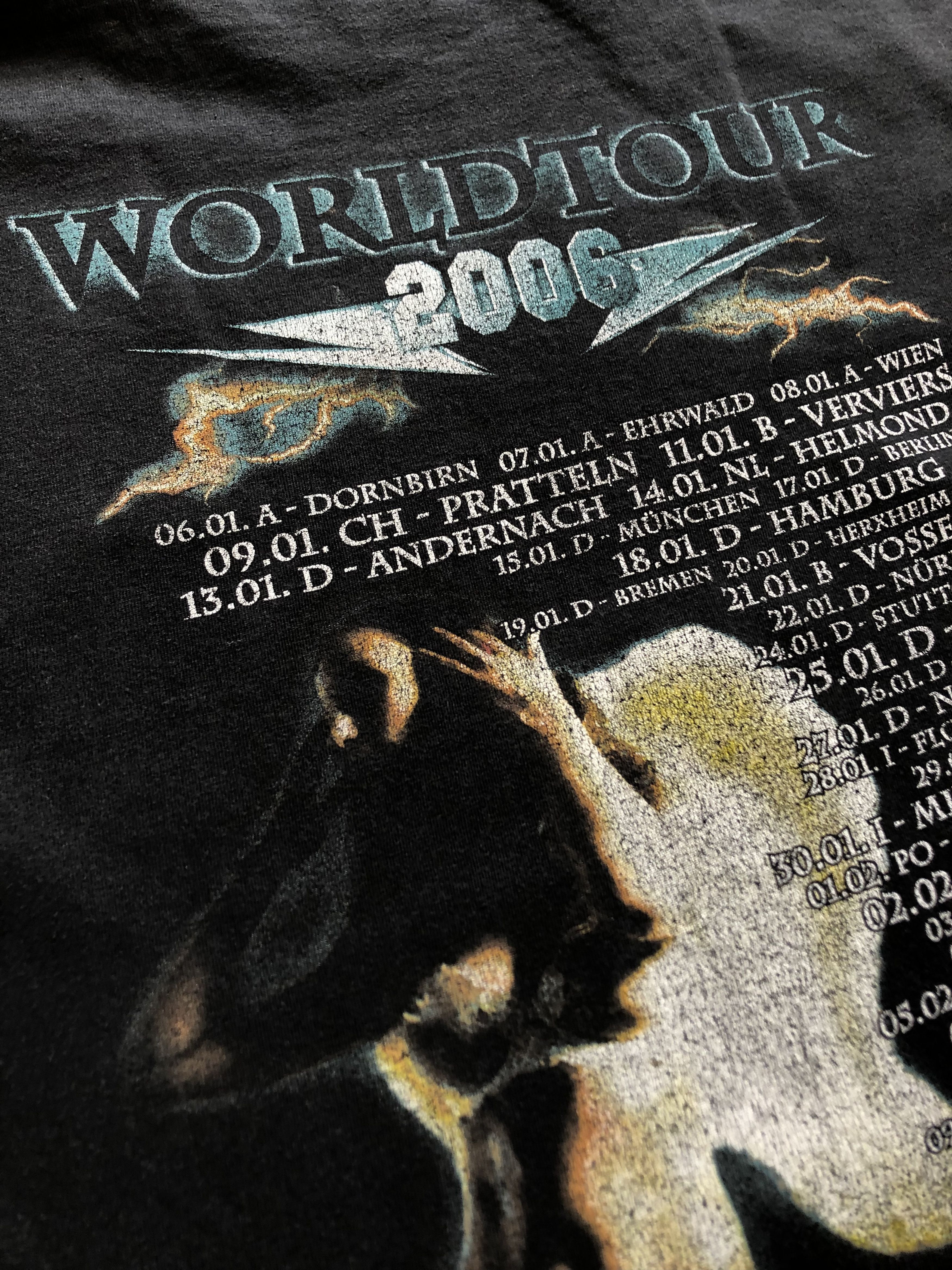 Band Tees × Vintage U.D.O. Vintage 2006 On A Mission Tour Tee Shirt Jersey Rare Size US M / EU 48-50 / 2 - 11 Thumbnail
