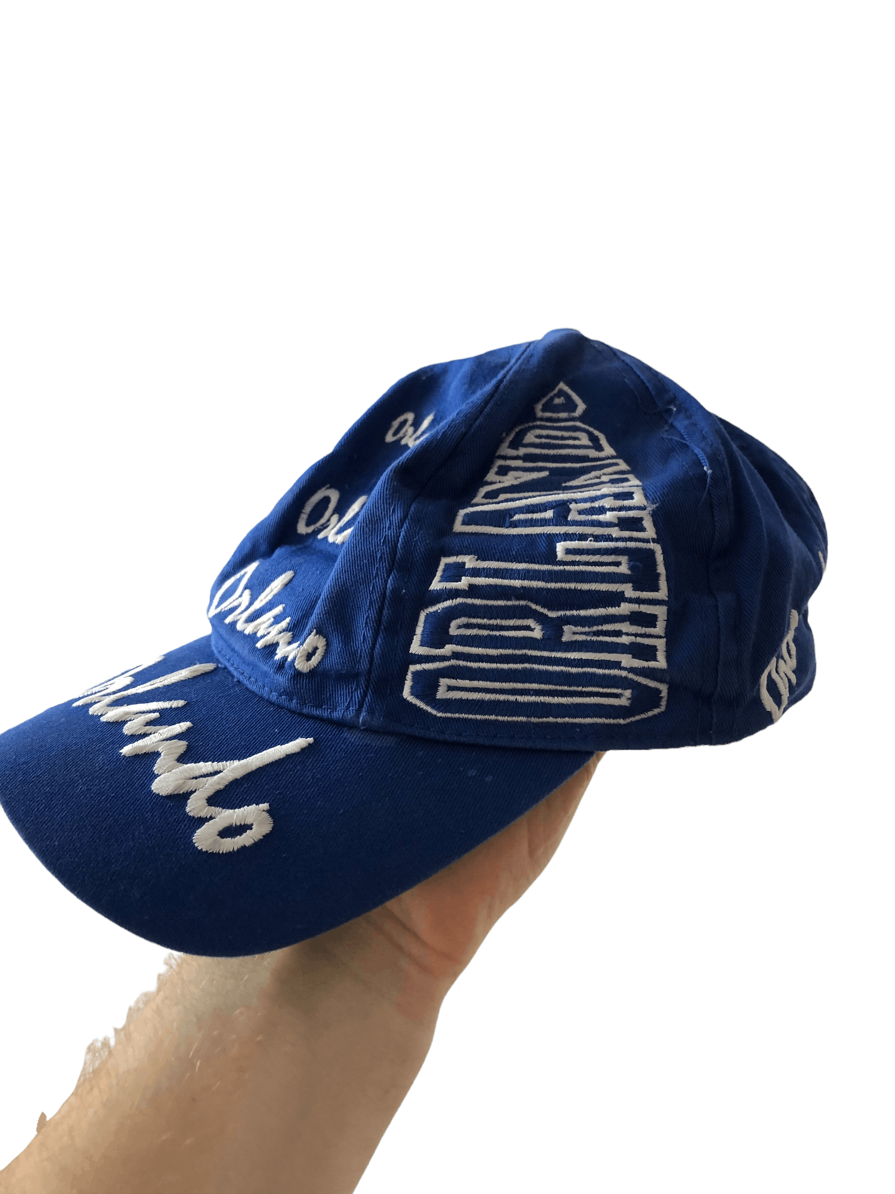 NBA × Vintage Vintage Orlando Magic Cap Har NBA Rare Y2K Hype Drill Size ONE SIZE - 2 Thumbnail