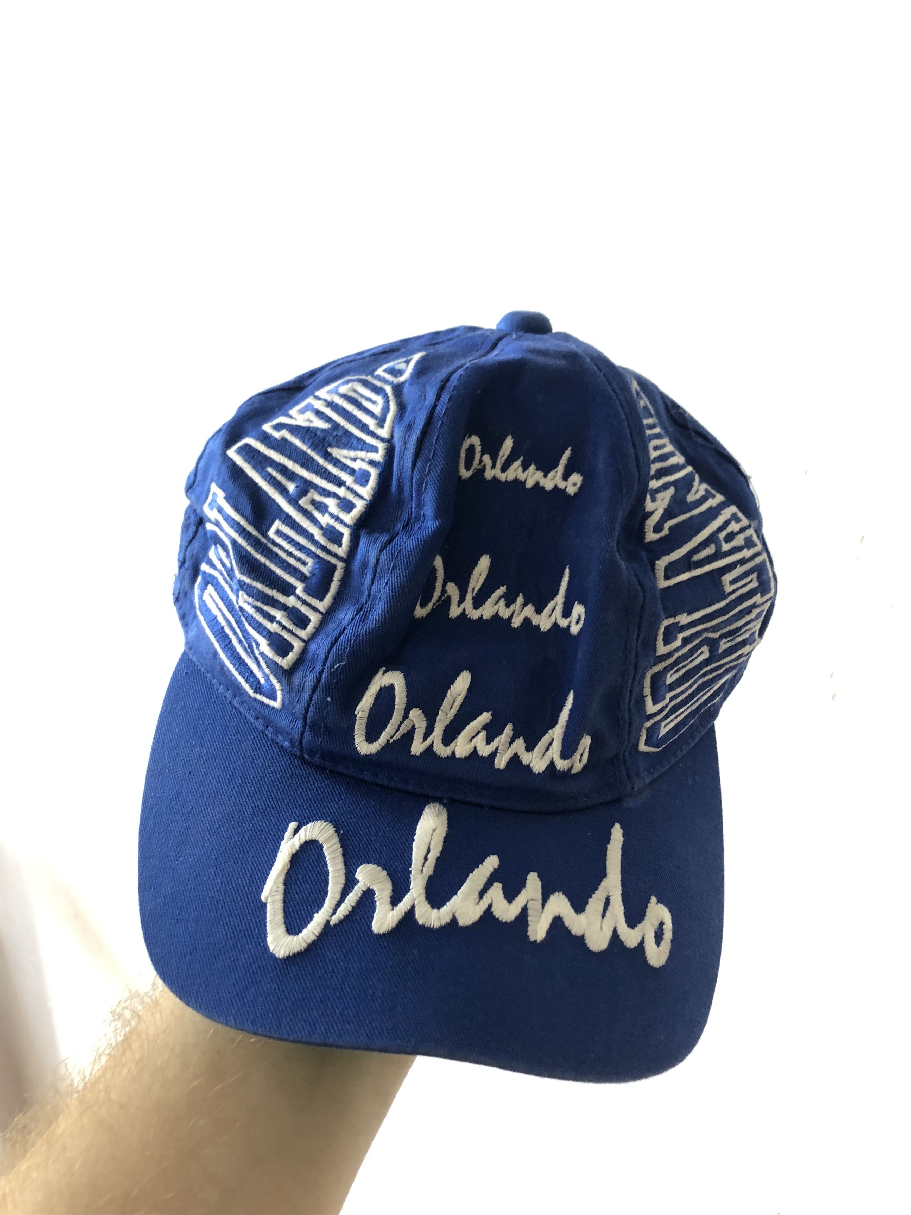NBA × Vintage Vintage Orlando Magic Cap Har NBA Rare Y2K Hype Drill Size ONE SIZE - 1 Thumbnail