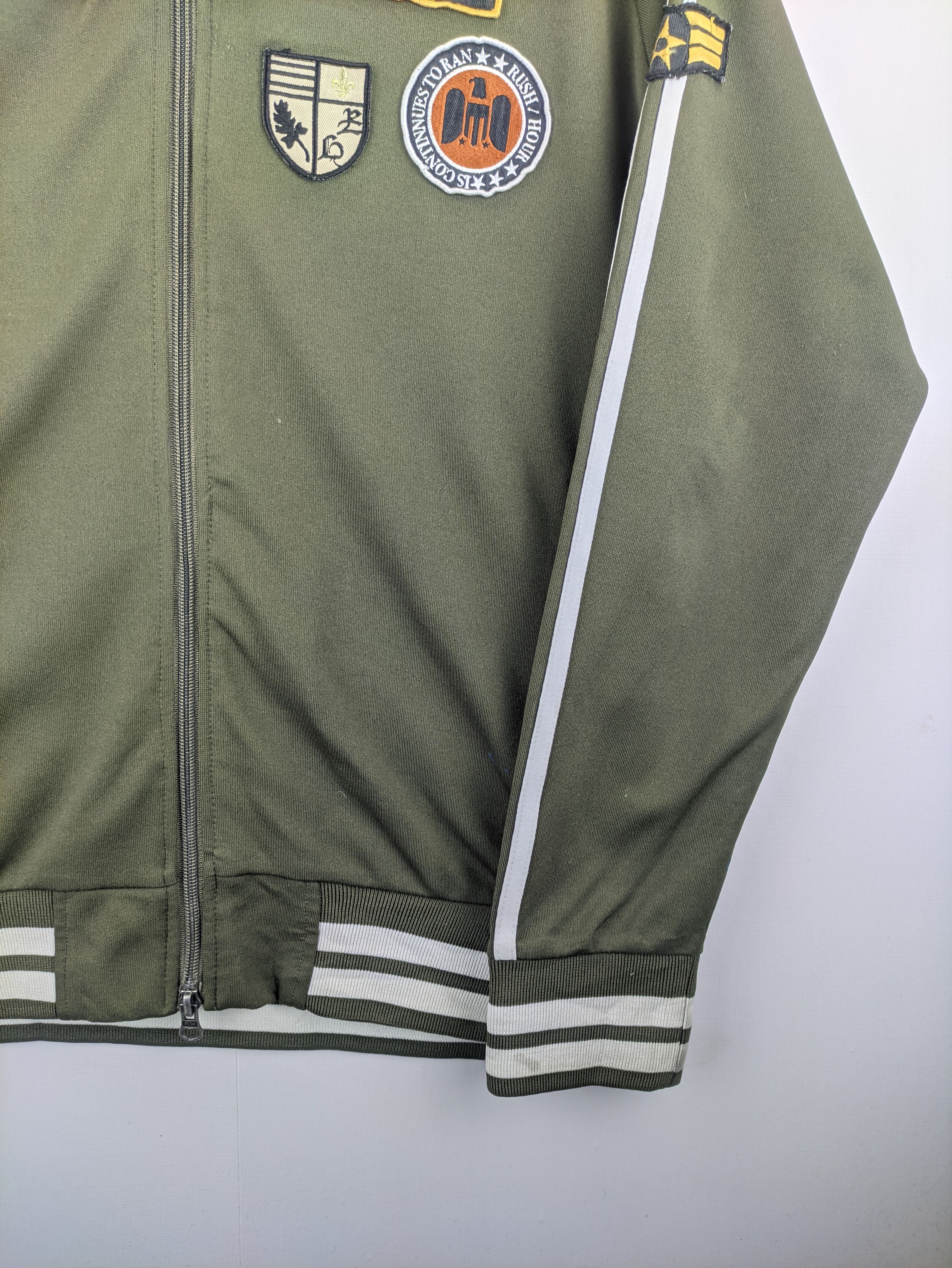 Japanese Brand Steals🔥Vintage Jacket Sweater US Military by Rush Hour Size US M / EU 48-50 / 2 - 7 Thumbnail