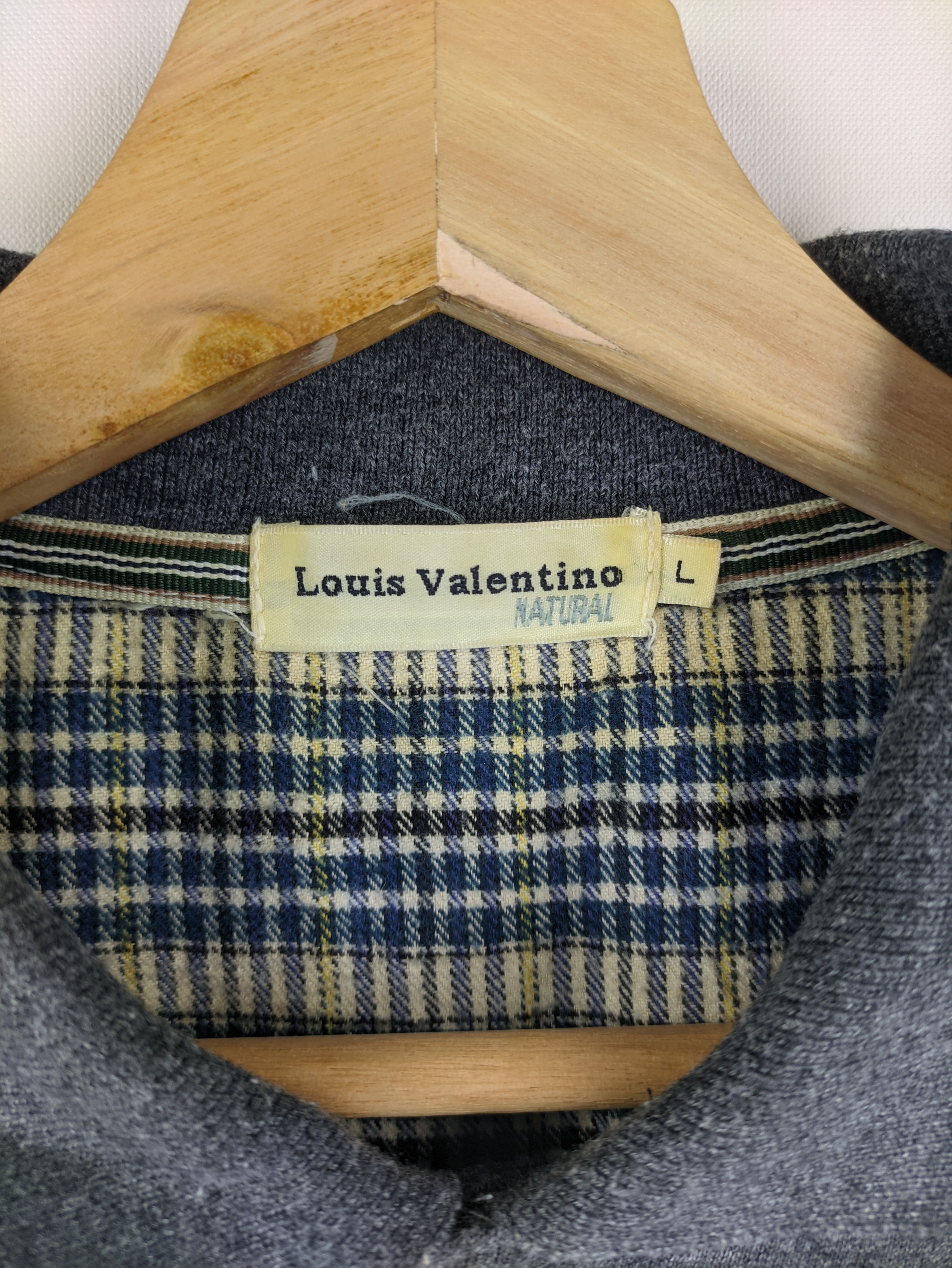Vintage Steals🔥Polo Sweatshirt by Louis Valentino Size US L / EU 52-54 / 3 - 3 Thumbnail