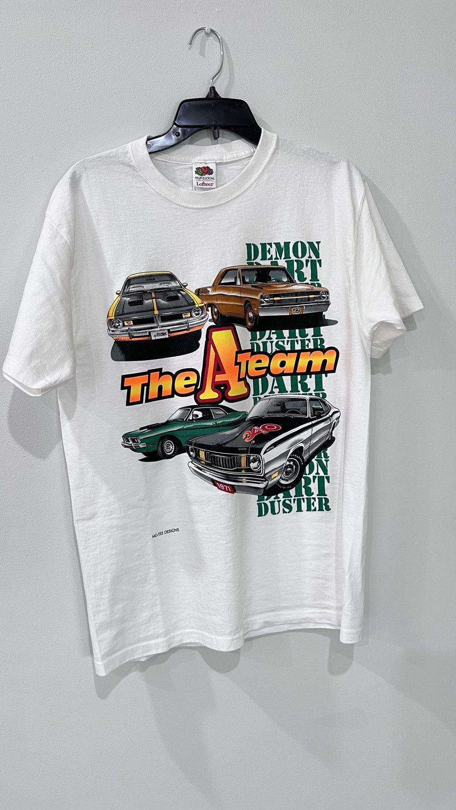 Fruit Of The Loom Muscle Vintage Dodge Cars Size L Fruit of the Loom Tag Size US L / EU 52-54 / 3 - 1 Thumbnail
