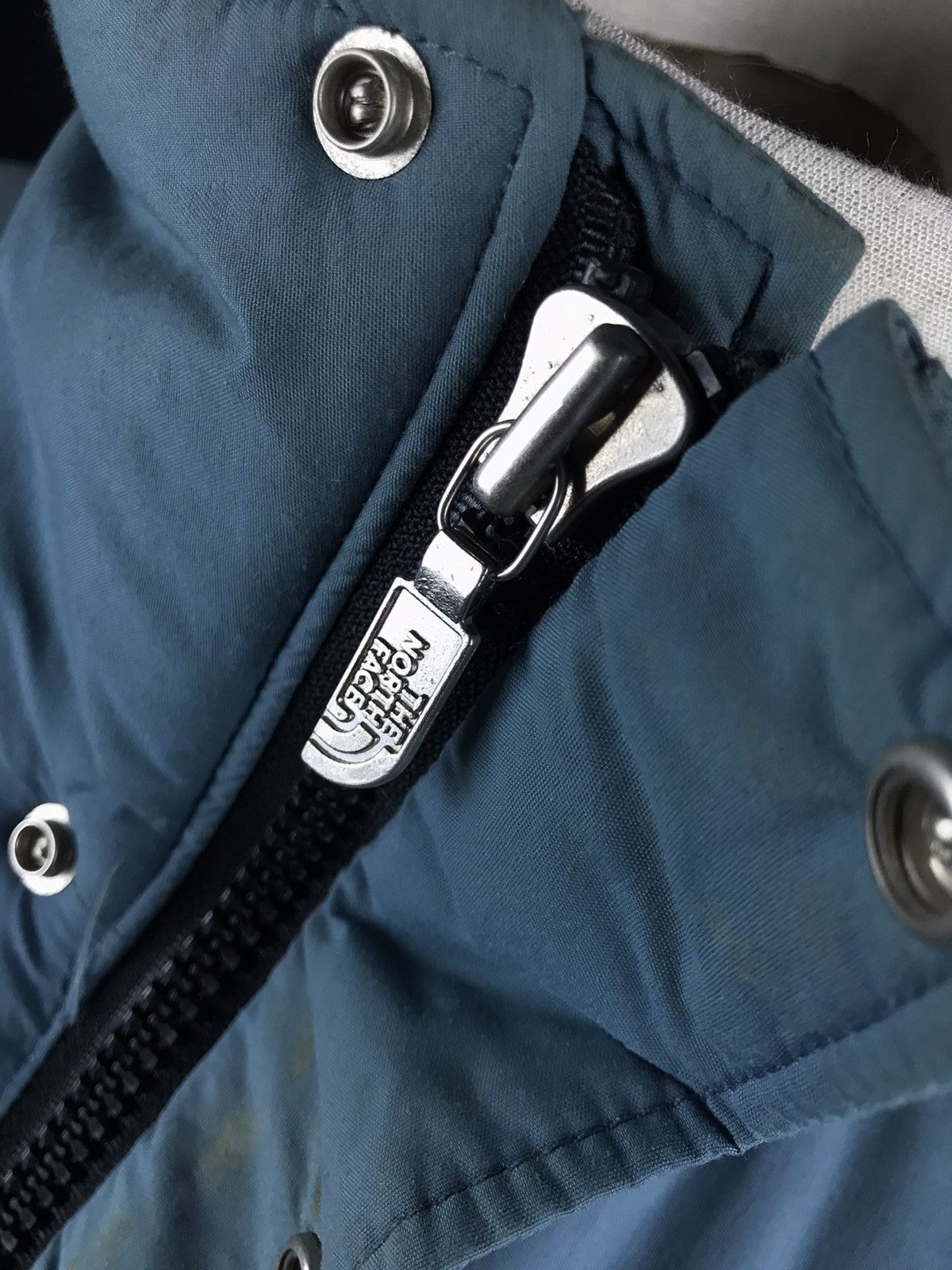 The North Face × Vintage Vintage The North Face Puffer Zipper Jacket Size US L / EU 52-54 / 3 - 4 Thumbnail