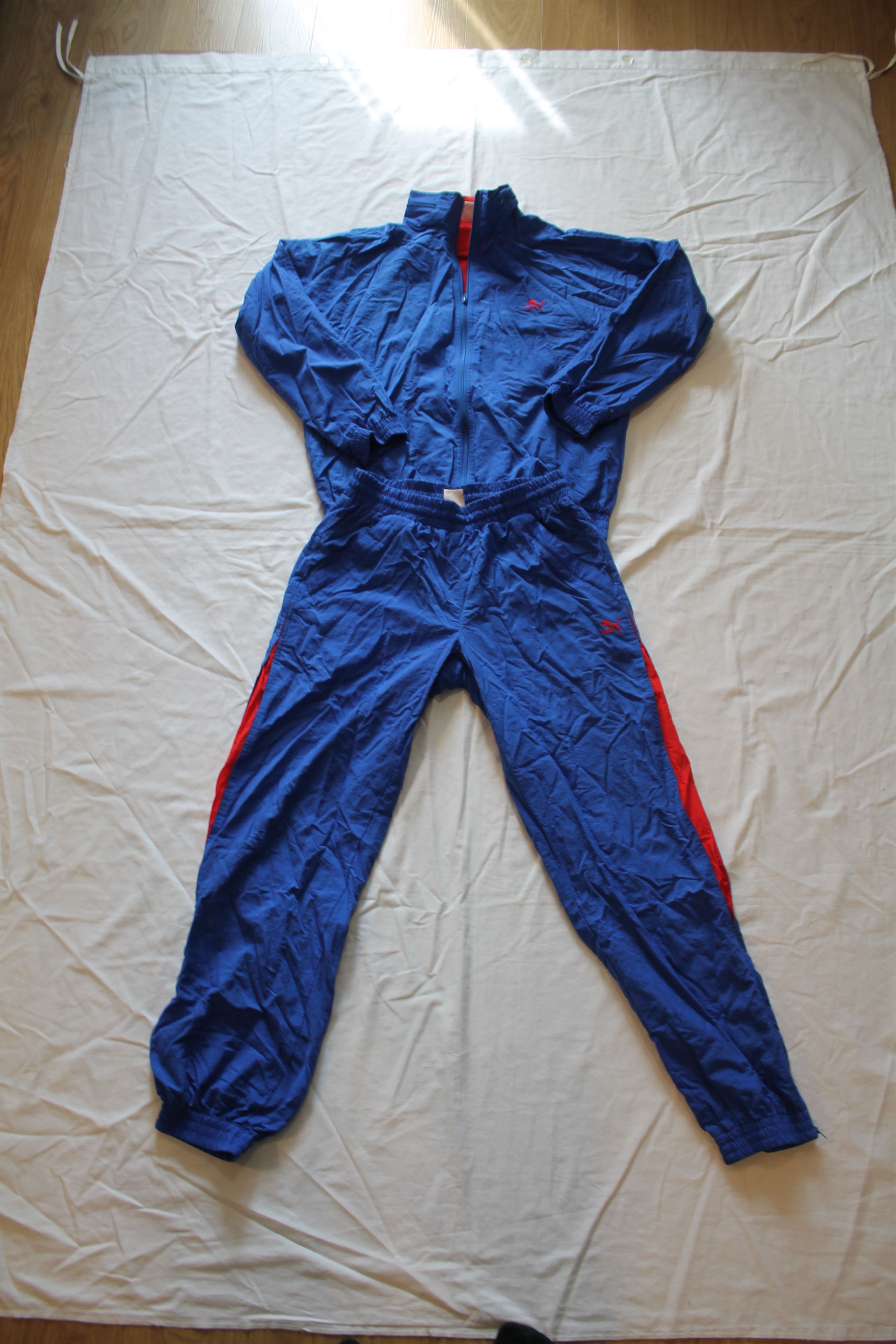 Puma × Vintage 90's Puma Tracksuit Set Size US L / EU 52-54 / 3 - 1 Thumbnail
