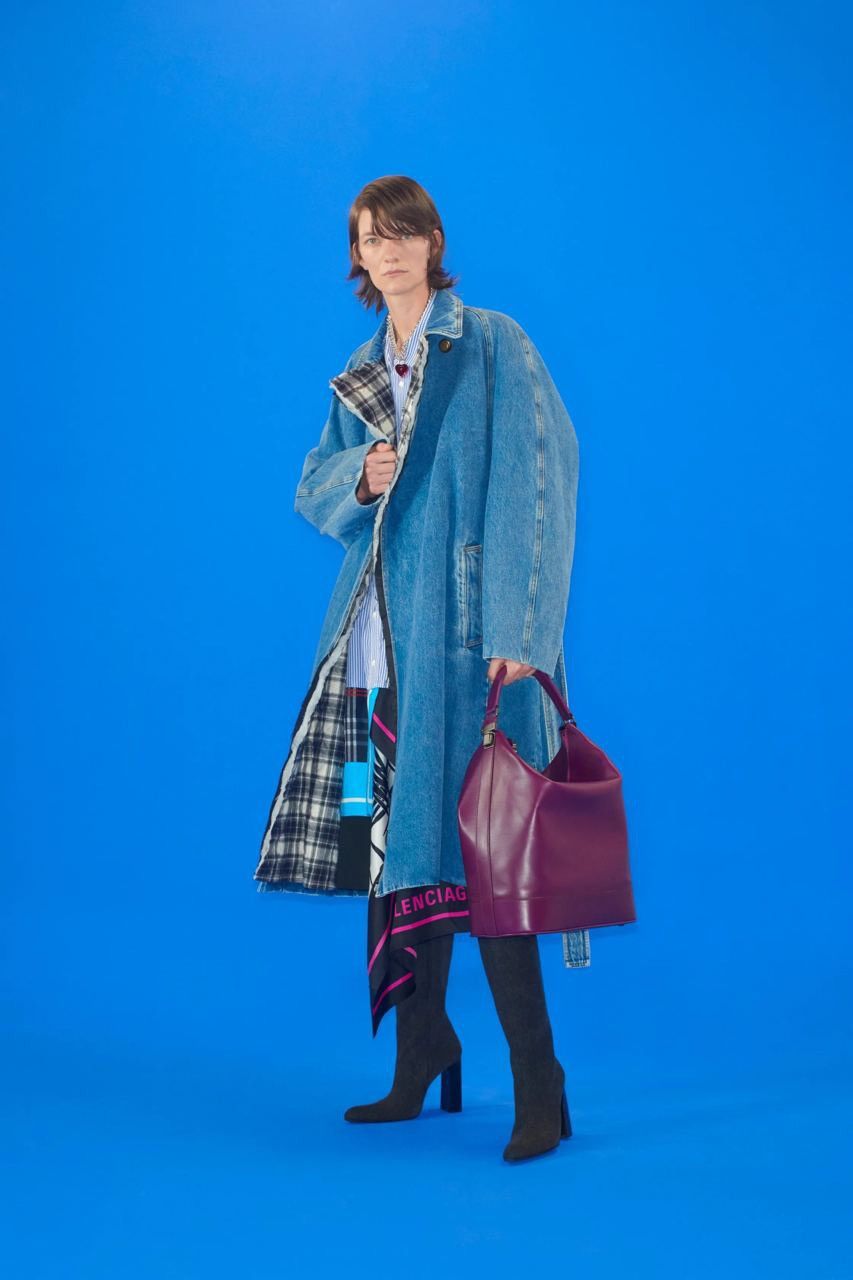 Balenciaga Balenciaga oversized denim coat Size US XL / EU 56 / 4 - 1 Thumbnail