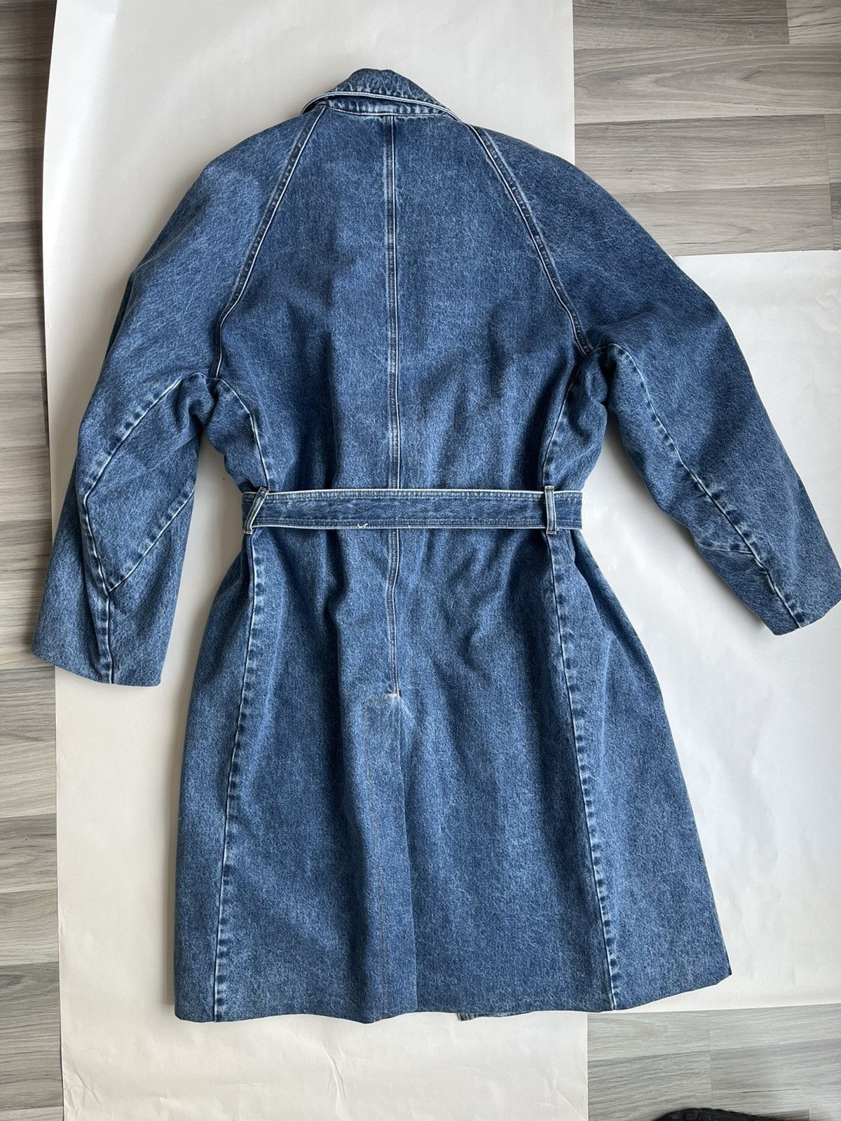 Balenciaga Balenciaga oversized denim coat Size US XL / EU 56 / 4 - 4 Thumbnail