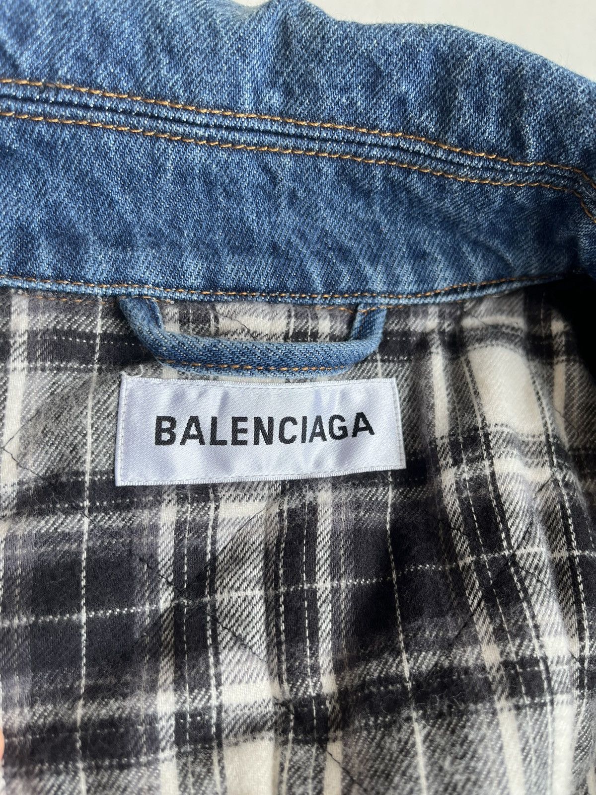 Balenciaga Balenciaga oversized denim coat Size US XL / EU 56 / 4 - 7 Thumbnail