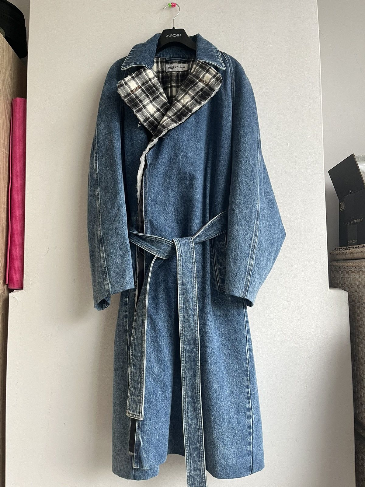 Balenciaga Balenciaga oversized denim coat Size US XL / EU 56 / 4 - 2 Thumbnail
