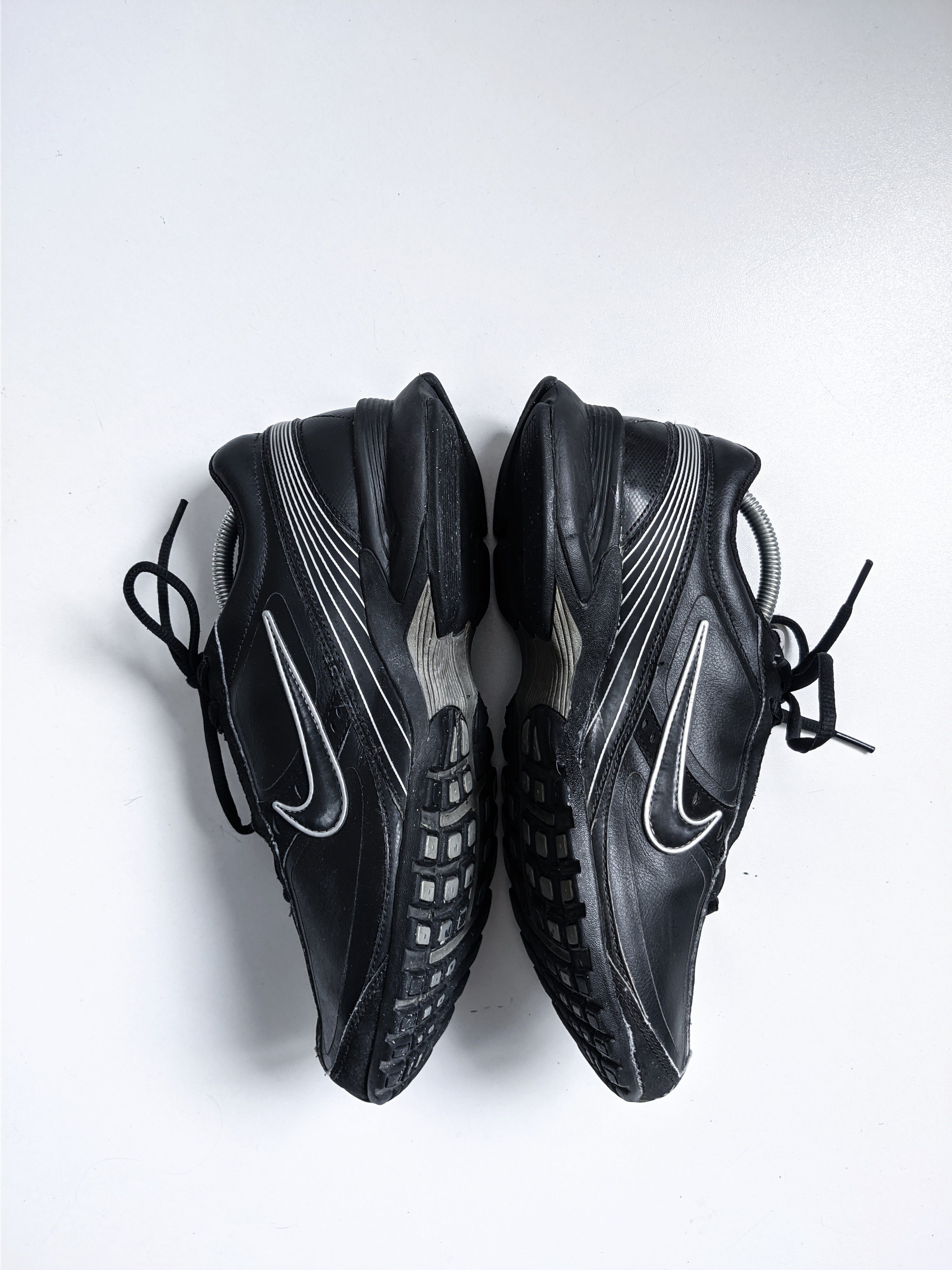 Nike Nike Air sneakers vintage swoosh black y2k leather Size US 9 / EU 42 - 5 Thumbnail