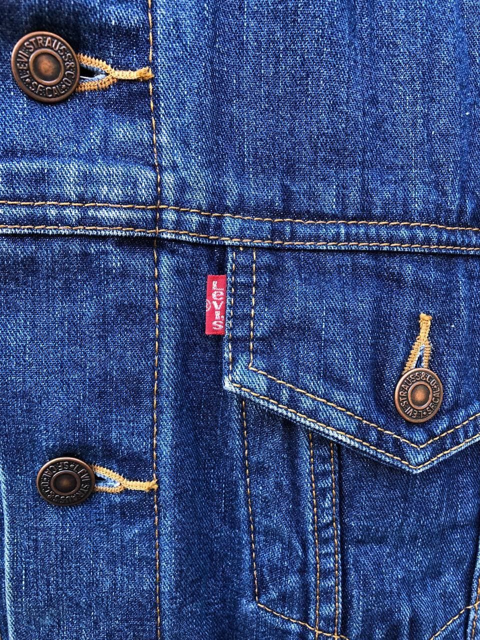 Levi's RARE VINTAGE LEVI'S VEST DENIM JACKET Size US M / EU 48-50 / 2 - 4 Thumbnail