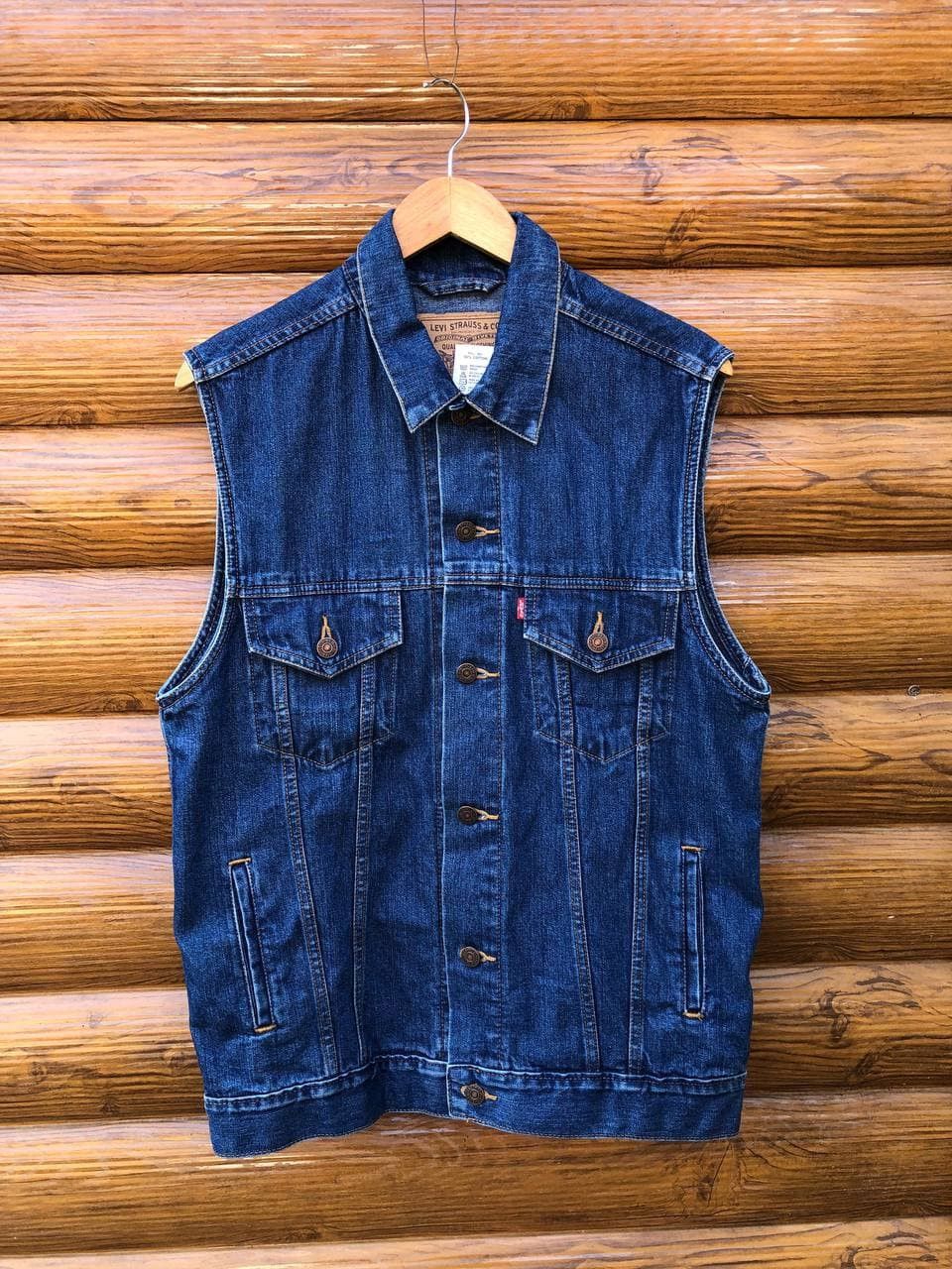 Levi's RARE VINTAGE LEVI'S VEST DENIM JACKET Size US M / EU 48-50 / 2 - 1 Thumbnail