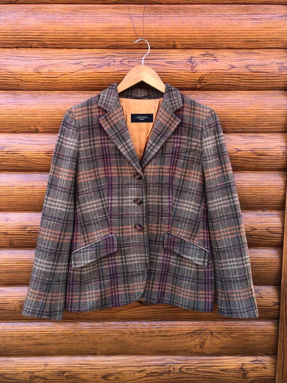 Vintage Vintage Max Mara Blazer Wool jacket Size 38R - 1 Thumbnail