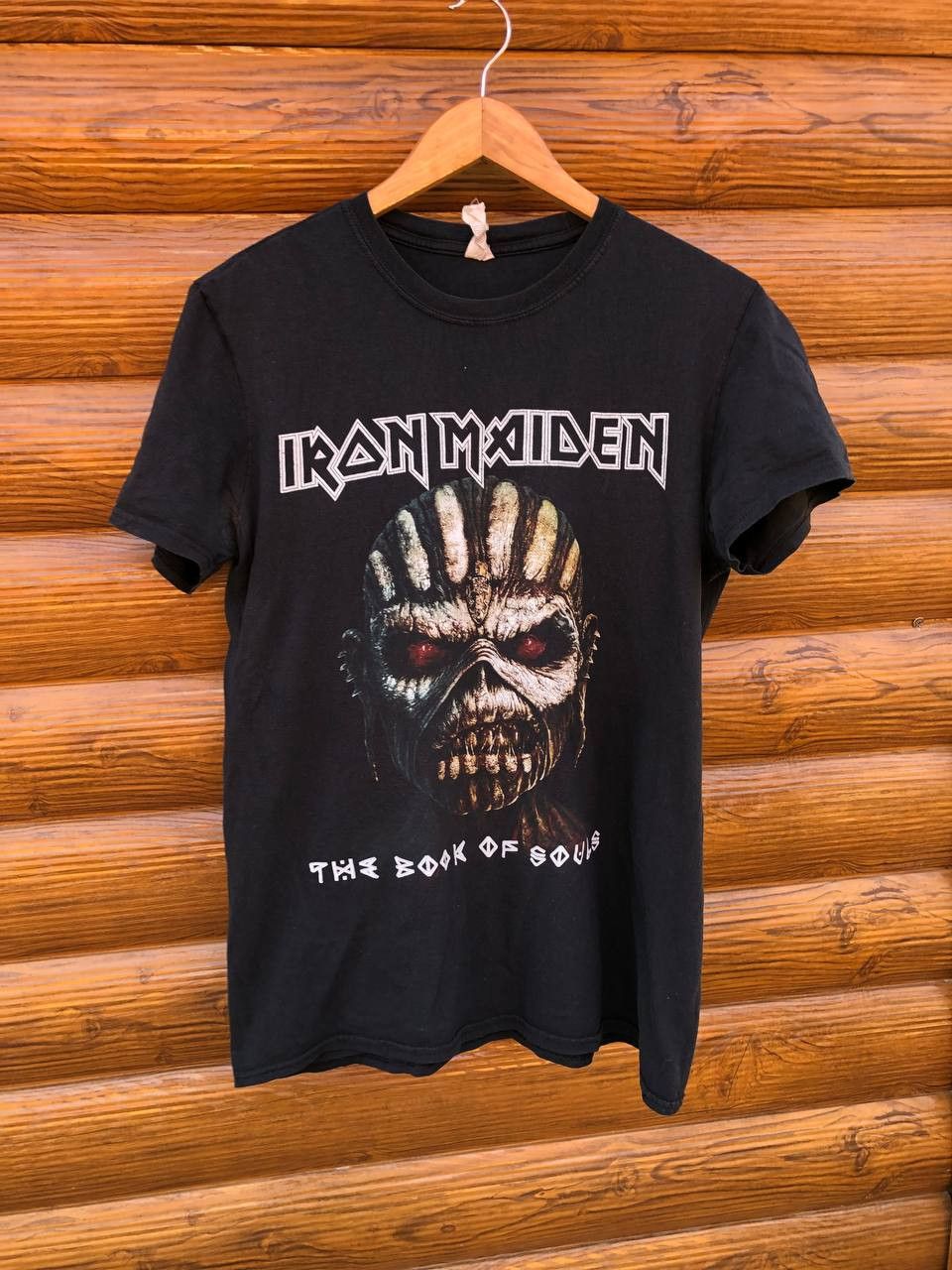 Band Tees Vintage Iron Maiden Tour The Book of Souls Size US M / EU 48-50 / 2 - 1 Thumbnail