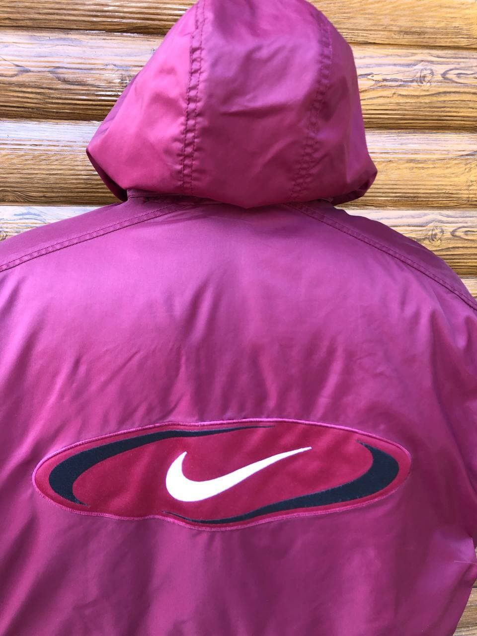 Vintage Vintage Nike Big Logo Jacket 90s Size US L / EU 52-54 / 3 - 4 Thumbnail