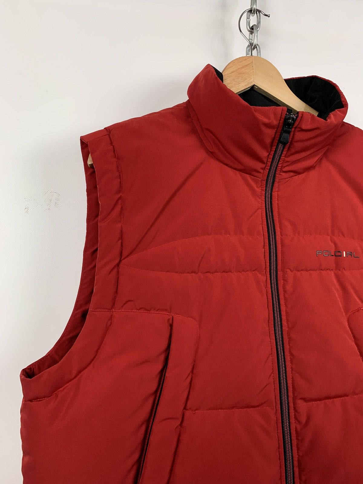 Polo Ralph Lauren Vintage Polo Ralph Lauren RL-67 Red Puffer Down Vest Size US L / EU 52-54 / 3 - 6 Thumbnail