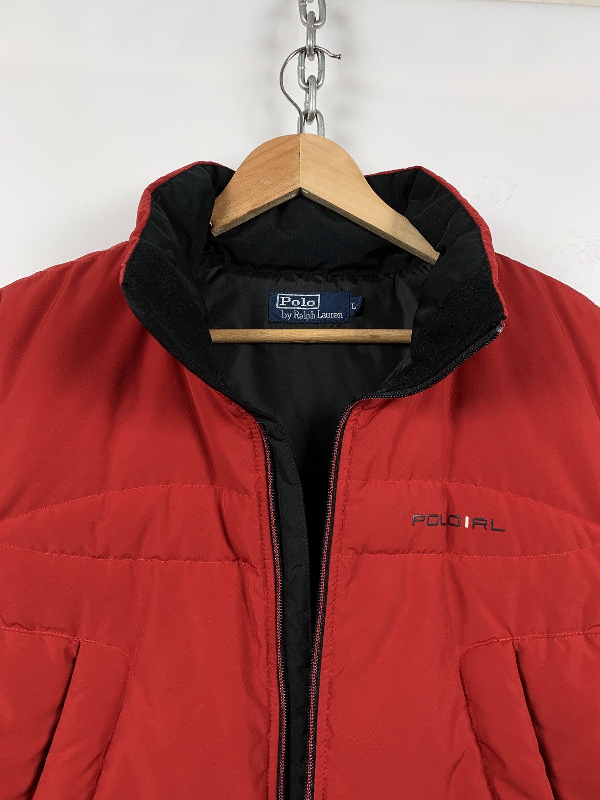 Polo Ralph Lauren Vintage Polo Ralph Lauren RL-67 Red Puffer Down Vest Size US L / EU 52-54 / 3 - 11 Thumbnail