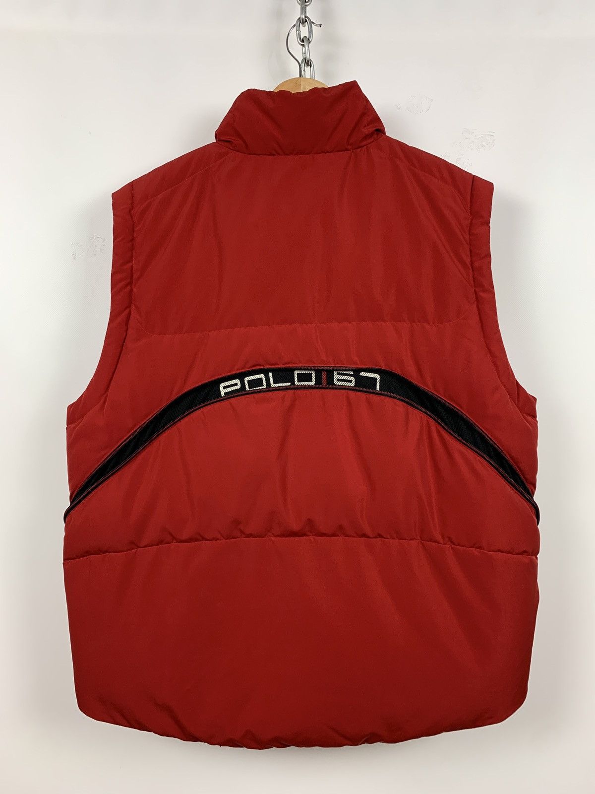 Polo Ralph Lauren Vintage Polo Ralph Lauren RL-67 Red Puffer Down Vest Size US L / EU 52-54 / 3 - 2 Thumbnail