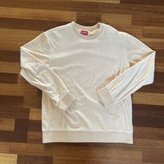 Supreme Ribbed Velour Crewneck | Grailed