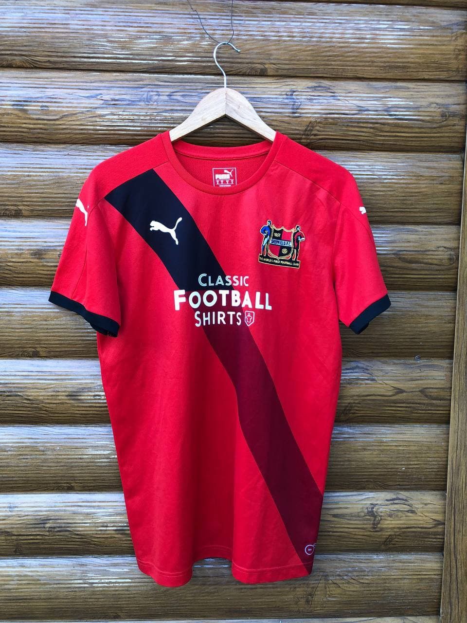 Puma × Vintage SHEFFIELD UNITED ENGLAND FOOTBALL SHIRT JERSEY PUMA Size US M / EU 48-50 / 2 - 1 Thumbnail