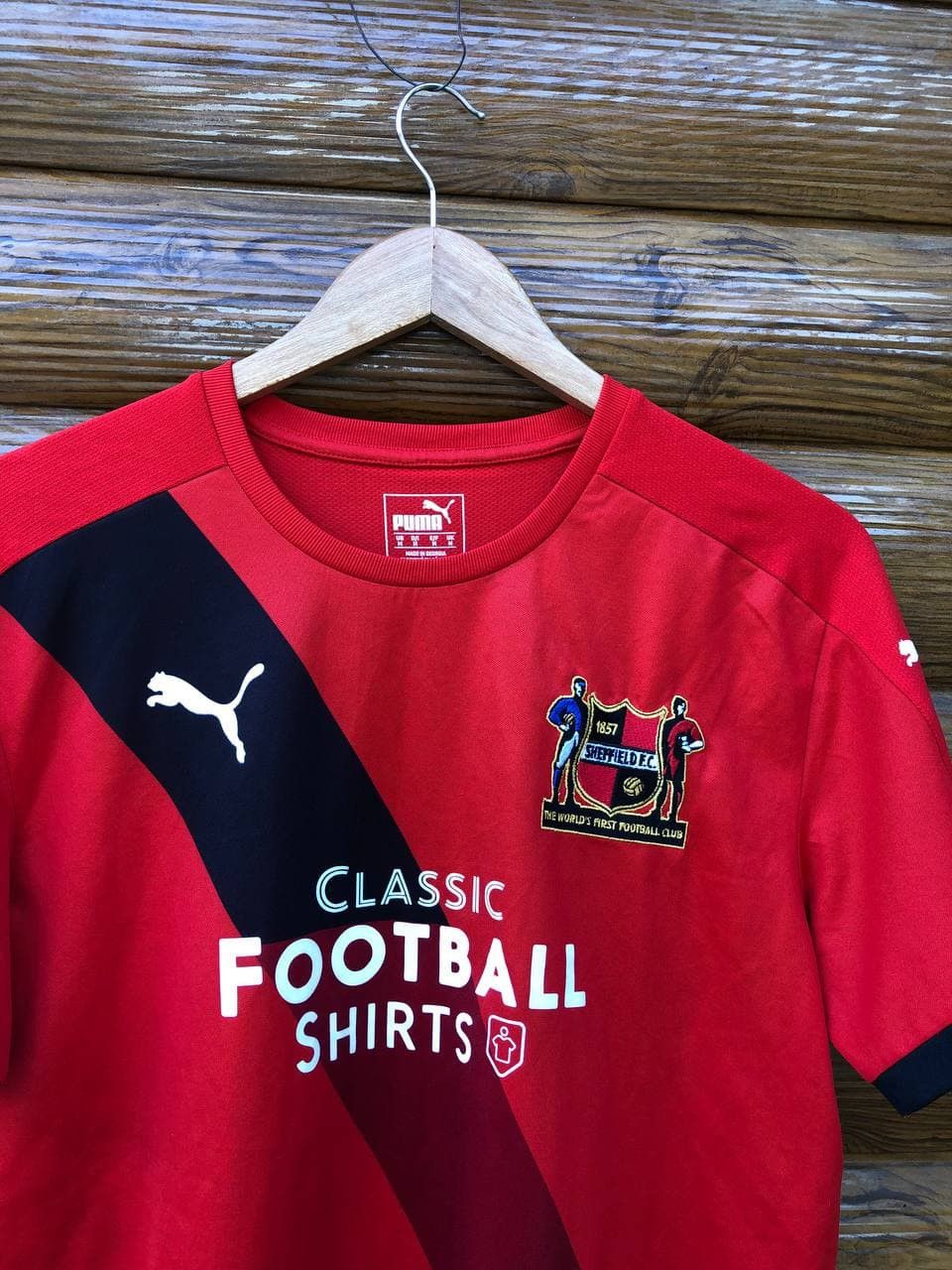 Puma × Vintage SHEFFIELD UNITED ENGLAND FOOTBALL SHIRT JERSEY PUMA Size US M / EU 48-50 / 2 - 2 Thumbnail