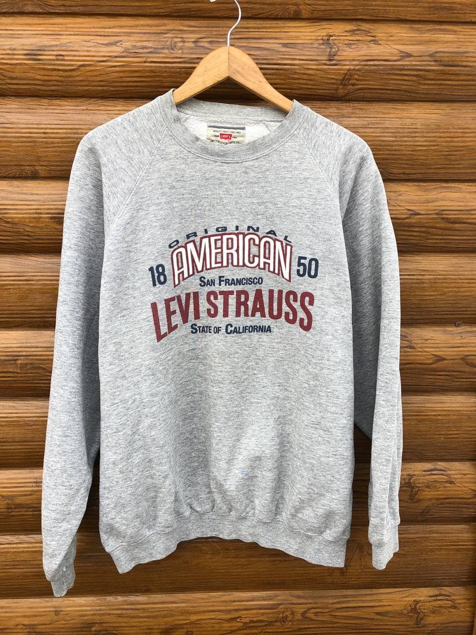 Levi's Vintage 90s Levi’s Strauss Sweatshirt Size US XL / EU 56 / 4 - 1 Thumbnail