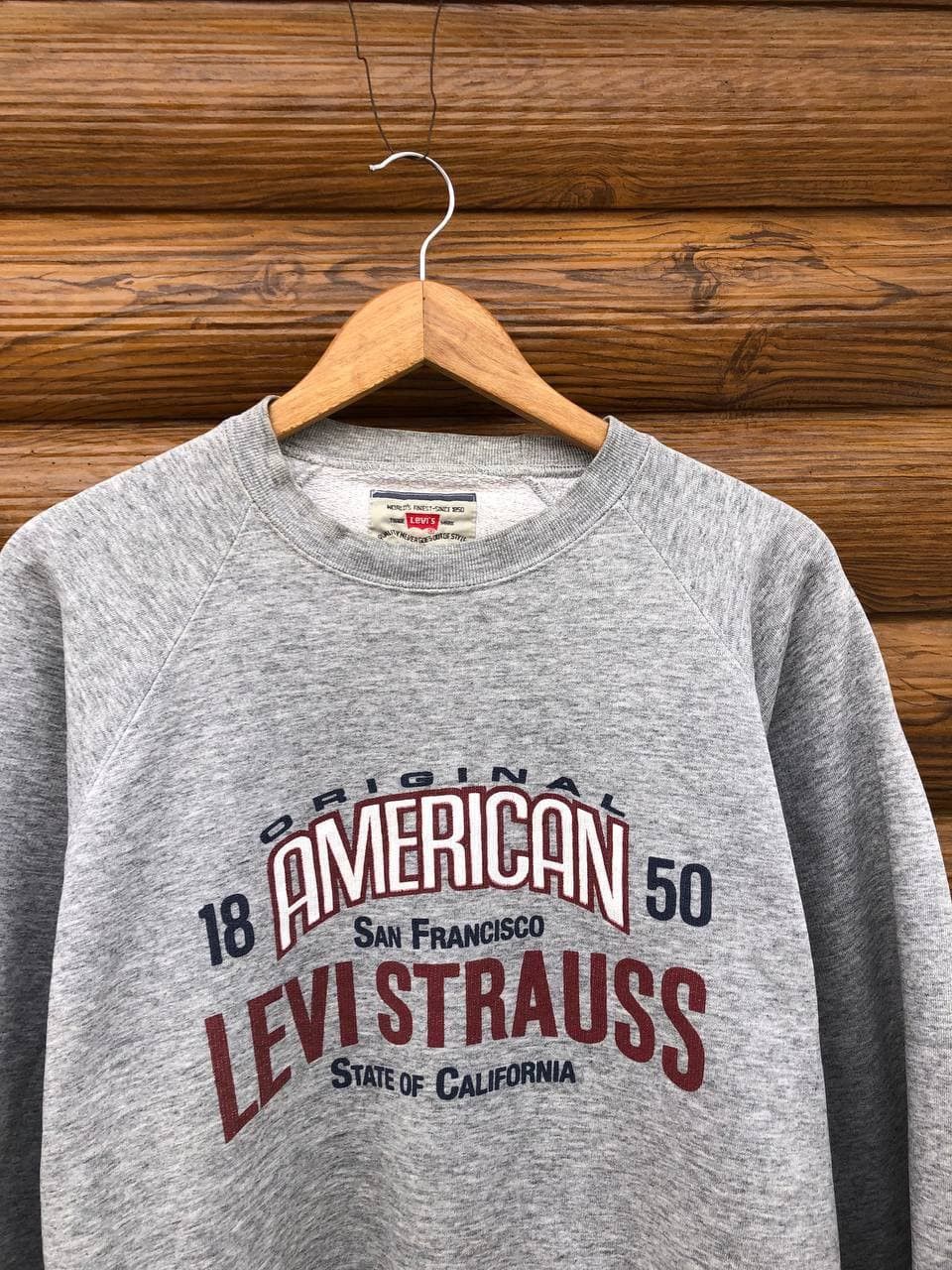 Levi's Vintage 90s Levi’s Strauss Sweatshirt Size US XL / EU 56 / 4 - 3 Thumbnail