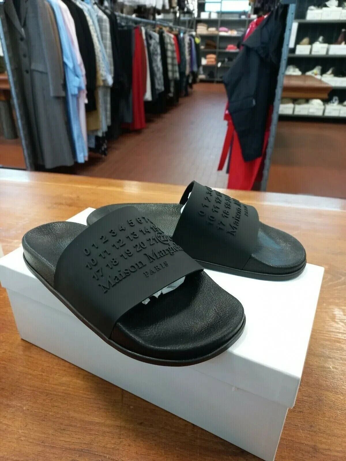 Maison Margiela MMM , Slipper S57WX0024 in Nero Size US 8 / EU 41 - 5 Thumbnail