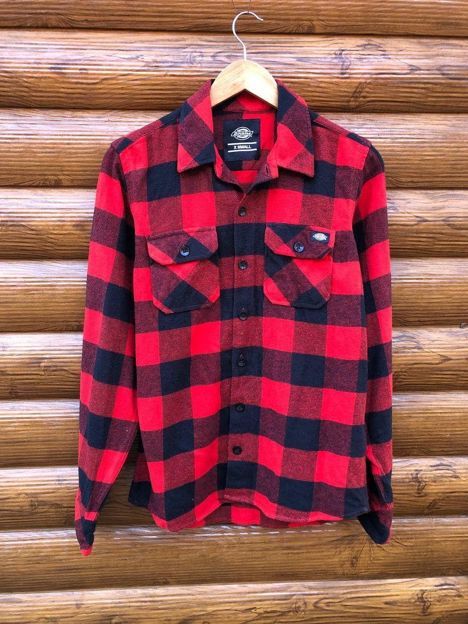 Vintage Flannel Dickies Long Sleeve Shirt Size US S / EU 44-46 / 1 - 3 Thumbnail