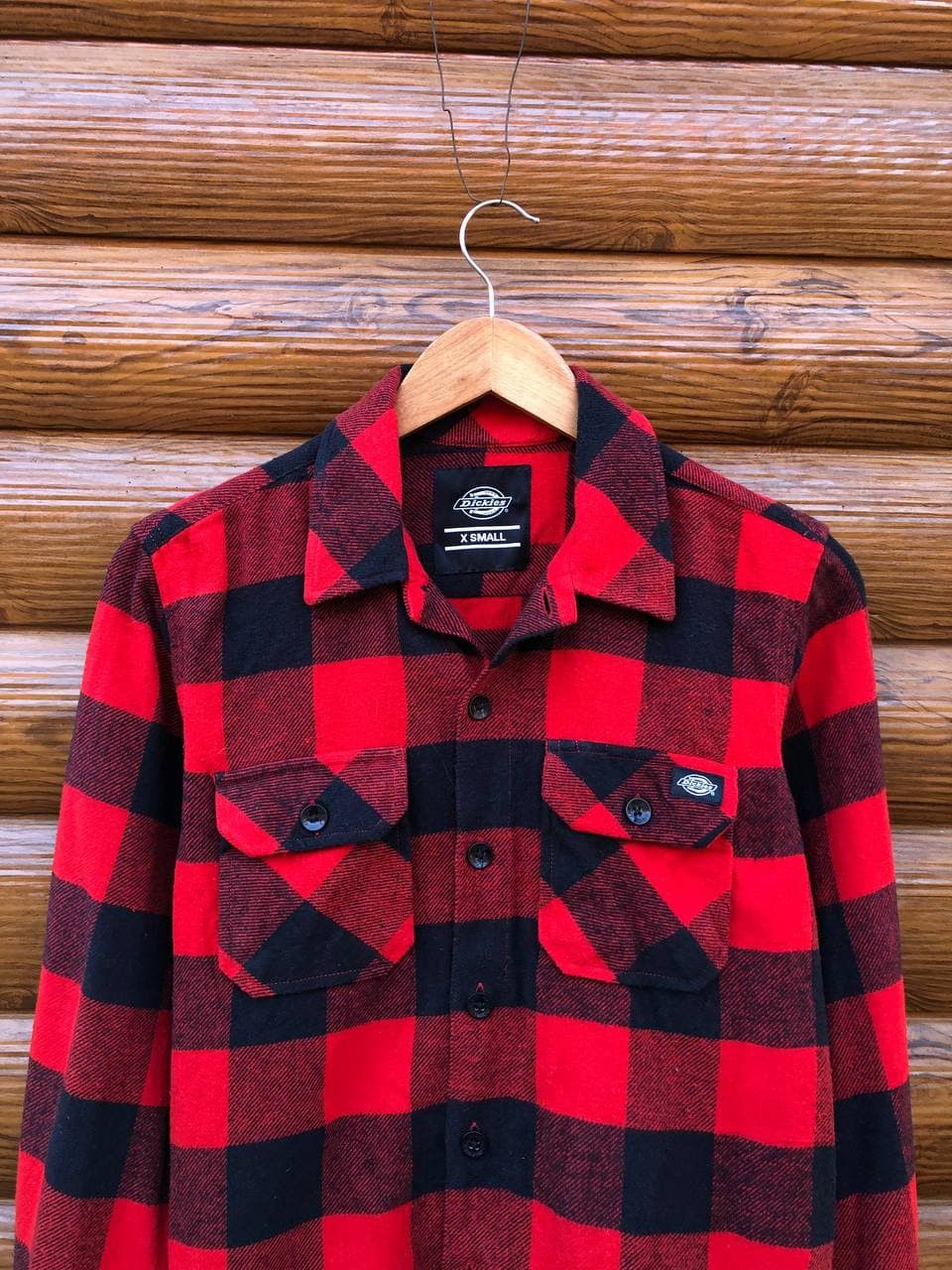 Vintage Flannel Dickies Long Sleeve Shirt Size US S / EU 44-46 / 1 - 4 Thumbnail