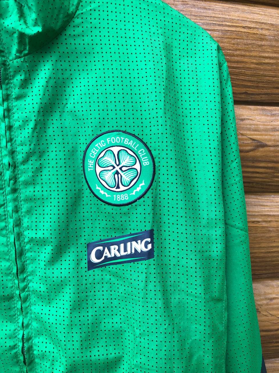 Nike NIKE THE CELTIC FOOTBALL CLUB FULL ZIP SOCCER JACKET Size US XL / EU 56 / 4 - 4 Thumbnail