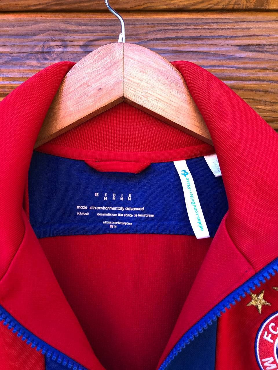 Adidas Bayern Munich Adidas Football Track Top Jacket Size US M / EU 48-50 / 2 - 5 Thumbnail