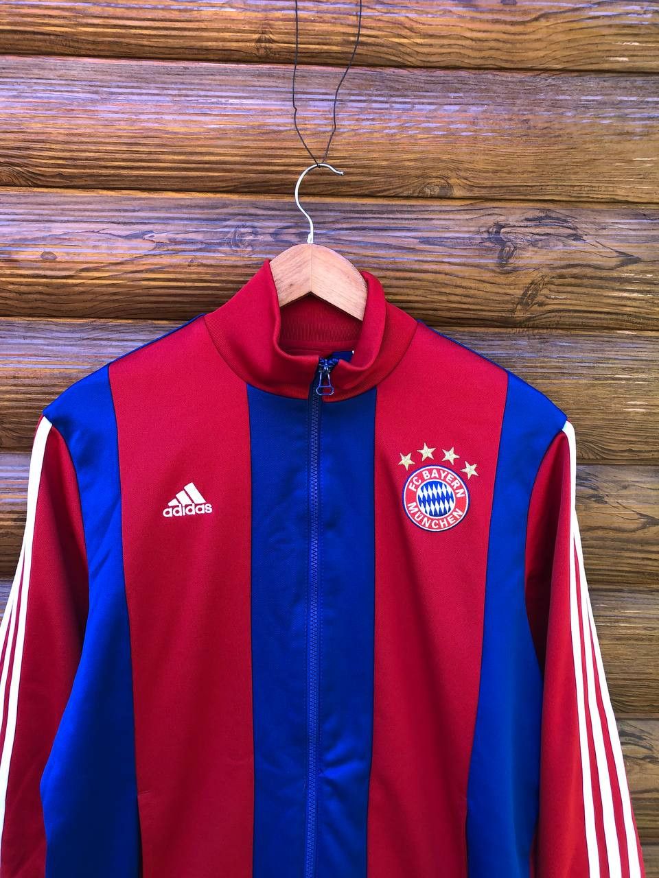 Adidas Bayern Munich Adidas Football Track Top Jacket Size US M / EU 48-50 / 2 - 2 Thumbnail