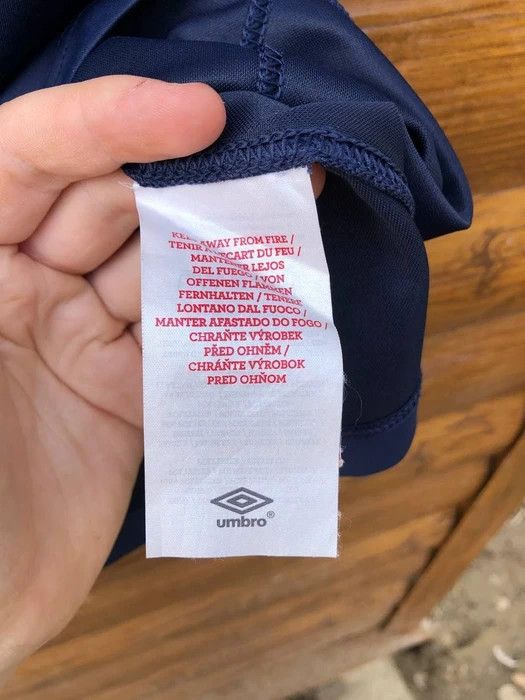 Umbro × Vintage ENGLAND HOME FOOTBALL SHIRT SOCCER JERSEY UMBRO Size US M / EU 48-50 / 2 - 5 Thumbnail