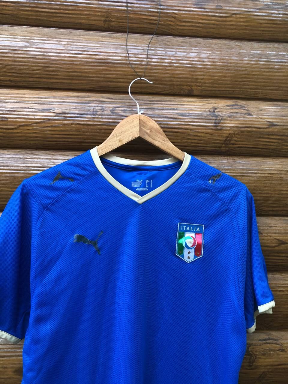 Puma ITALY HOME FOOTBALL SHIRT SOCCER JERSEY PUMA Size US M / EU 48-50 / 2 - 2 Thumbnail