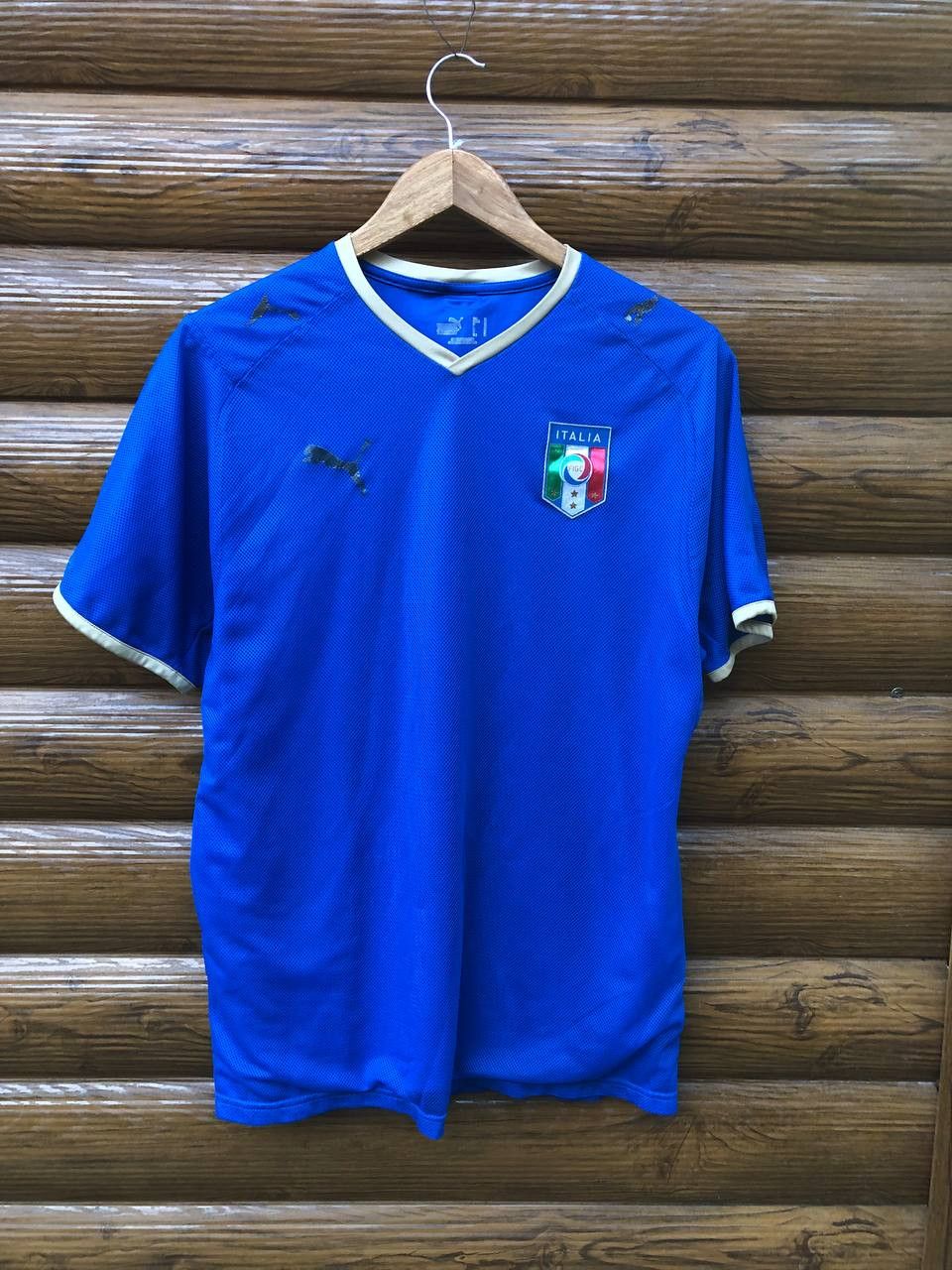 Puma ITALY HOME FOOTBALL SHIRT SOCCER JERSEY PUMA Size US M / EU 48-50 / 2 - 1 Thumbnail