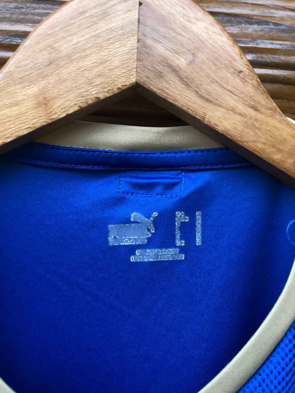 Puma ITALY HOME FOOTBALL SHIRT SOCCER JERSEY PUMA Size US M / EU 48-50 / 2 - 6 Thumbnail