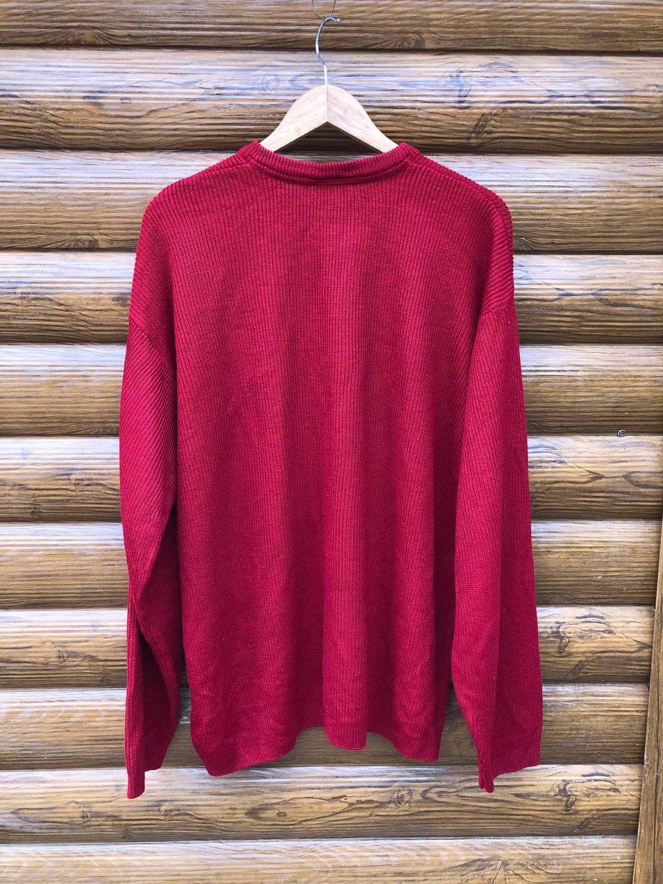 Lacoste × Vintage 90's Vintage Lacoste Knit Sweater Size US XXL / EU 58 / 5 - 3 Thumbnail
