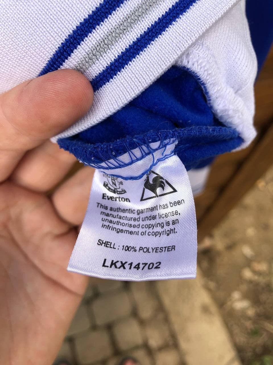 Vintage Everton England Football Soccer Jacket Longsleeve Full Zip Size US XL / EU 56 / 4 - 6 Thumbnail