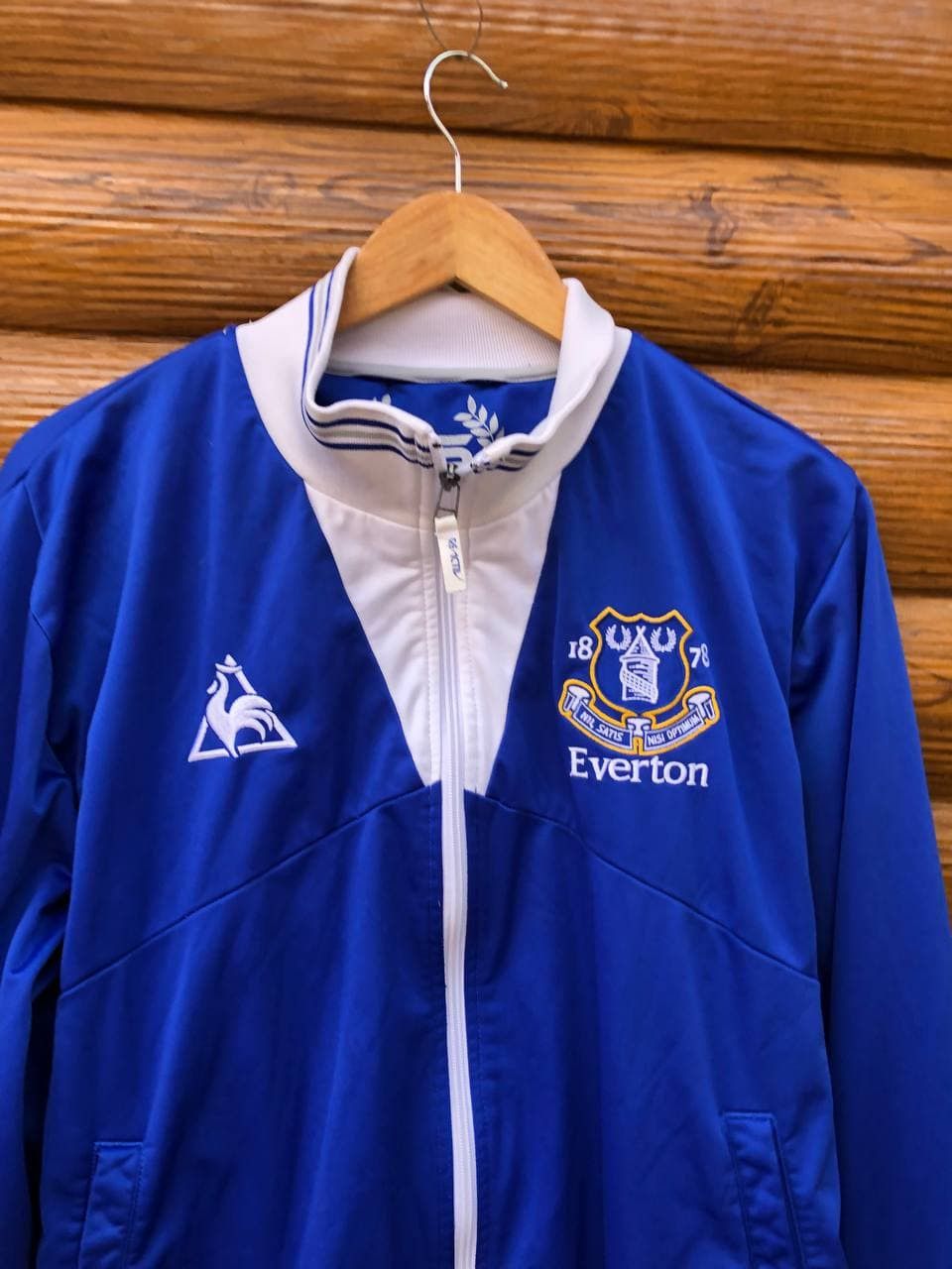 Vintage Everton England Football Soccer Jacket Longsleeve Full Zip Size US XL / EU 56 / 4 - 2 Thumbnail