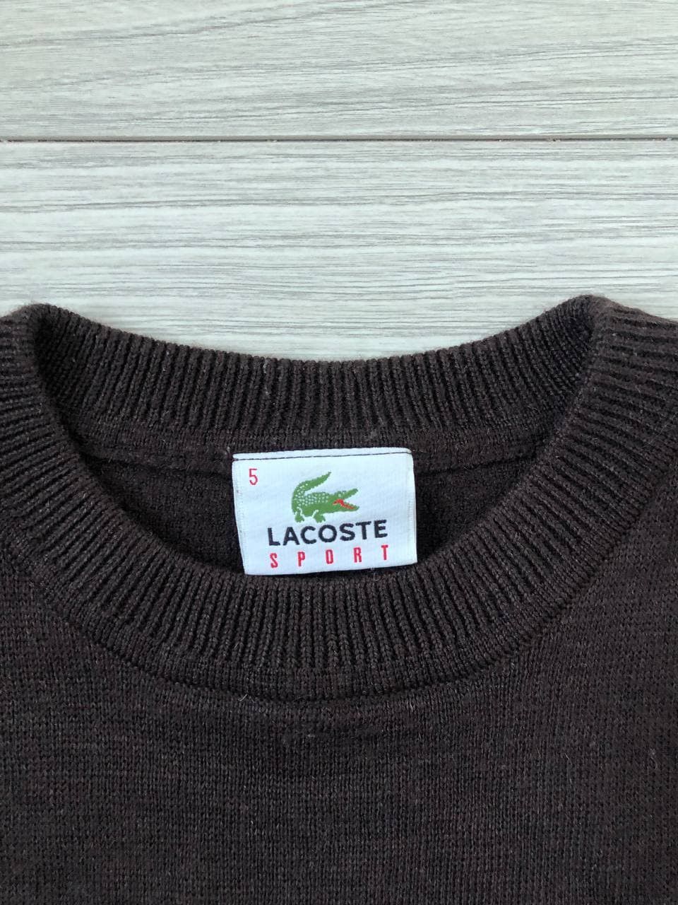 Lacoste Lacoste Sport Vintage Sweater Size 5 Size US XL / EU 56 / 4 - 5 Thumbnail