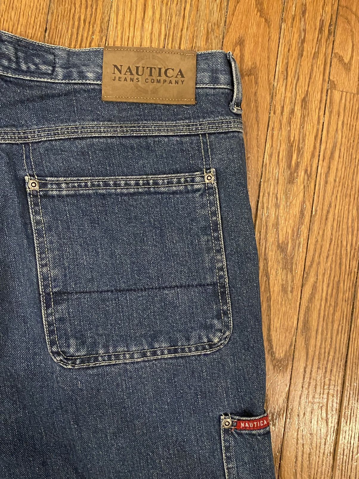 Nautica Vintage Y2k Nautica Carpenter Jeans Size US 33 - 4 Thumbnail