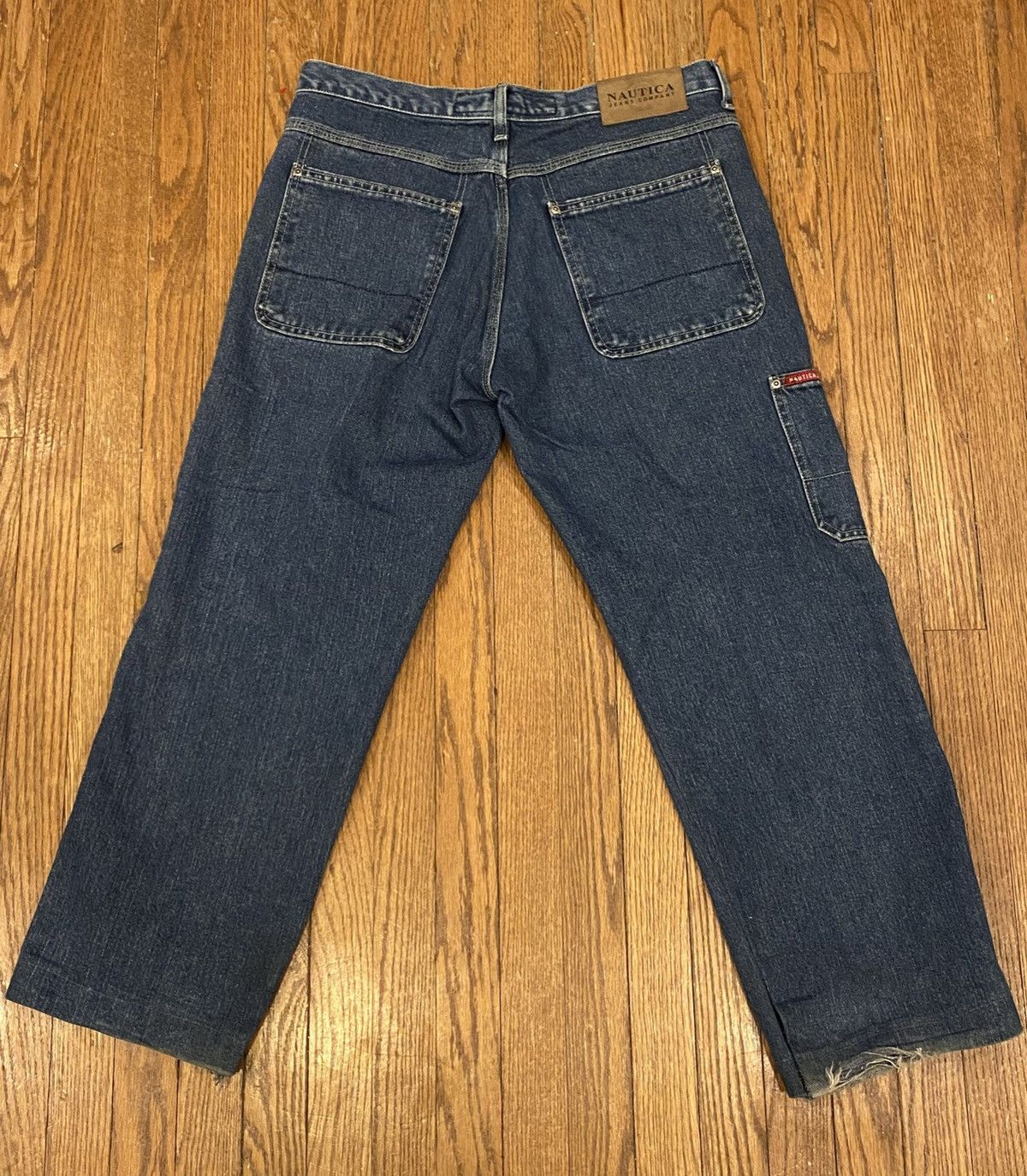 Nautica Vintage Y2k Nautica Carpenter Jeans Size US 33 - 3 Thumbnail