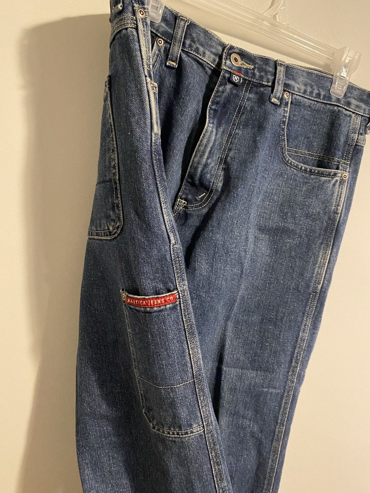 Nautica Vintage Y2k Nautica Carpenter Jeans Size US 33 - 1 Thumbnail